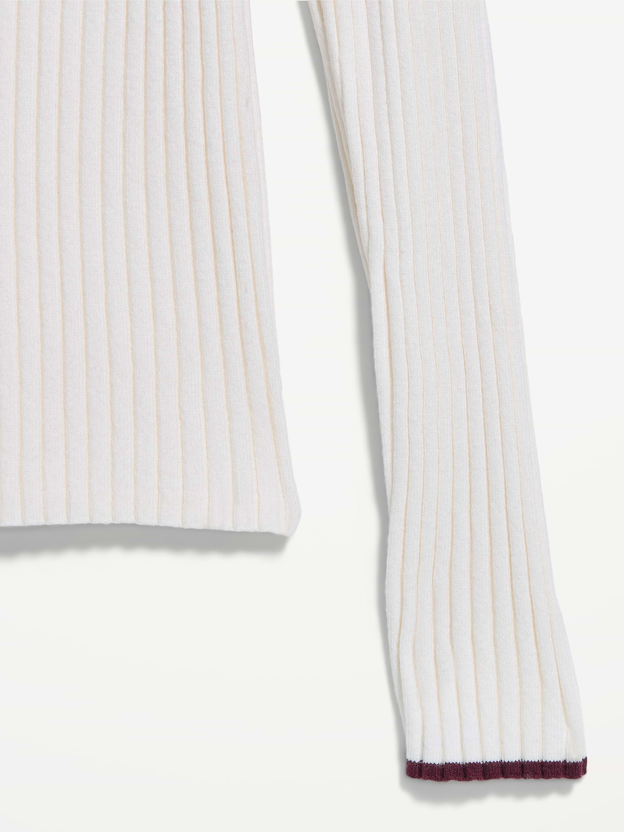 Long-Sleeve Half-Zip Top - Creme De La Creme
