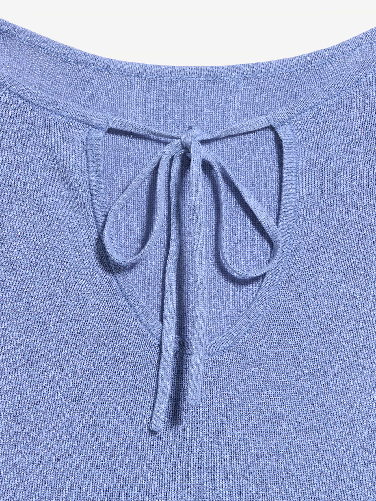 Bell-Sleeve Keyhole Top - Shady Lane