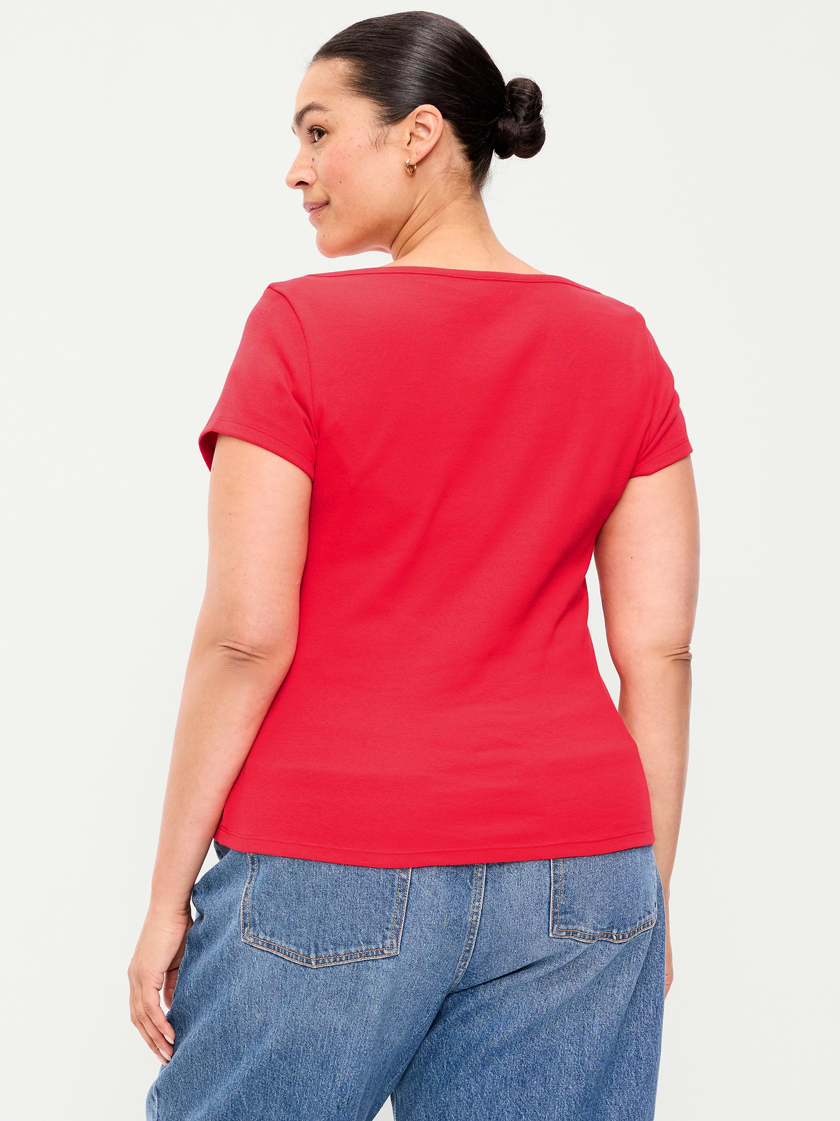 Snug Boatneck T-Shirt - Scotty Red