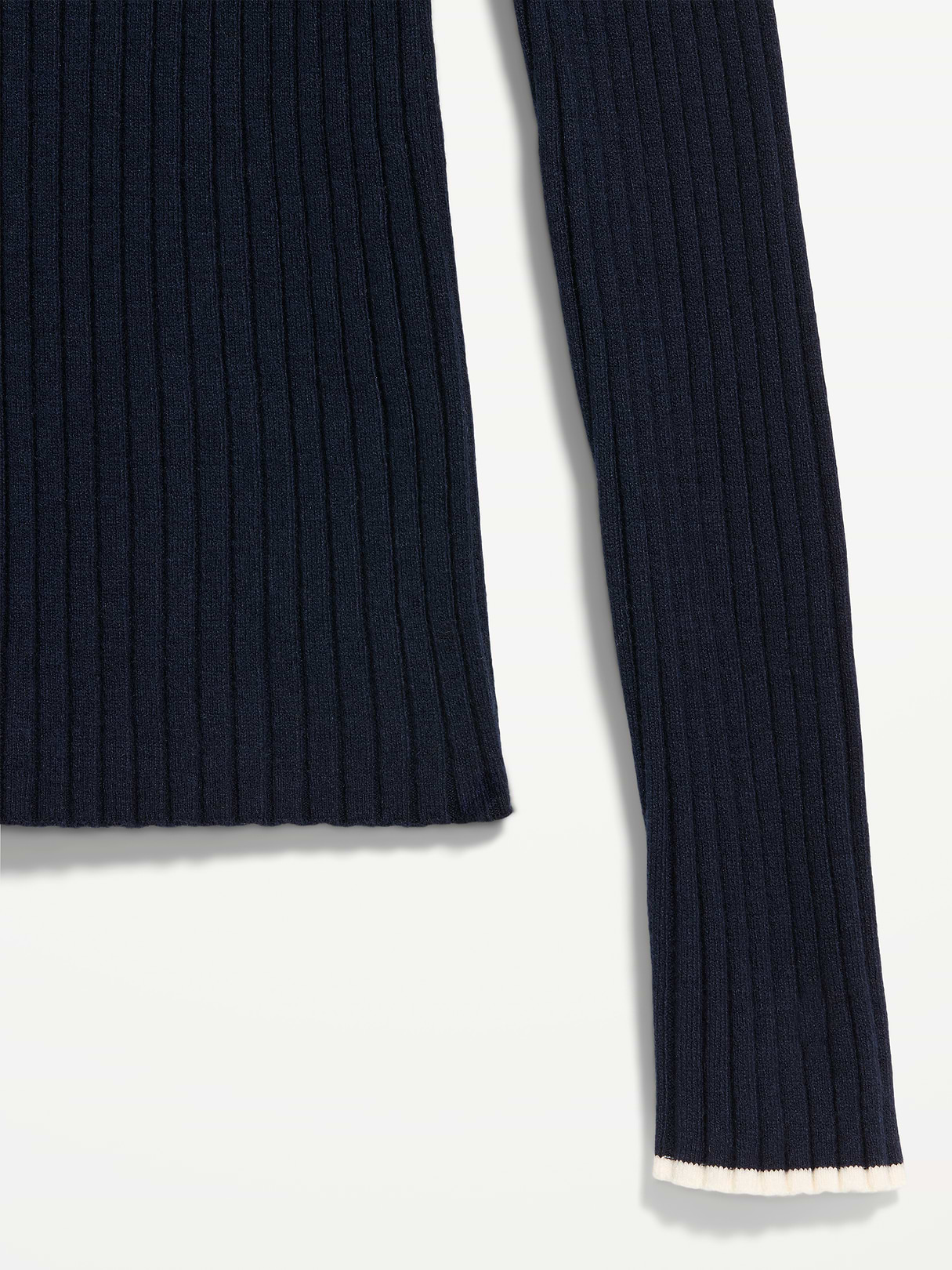 Long-Sleeve Half-Zip Top - In the Navy