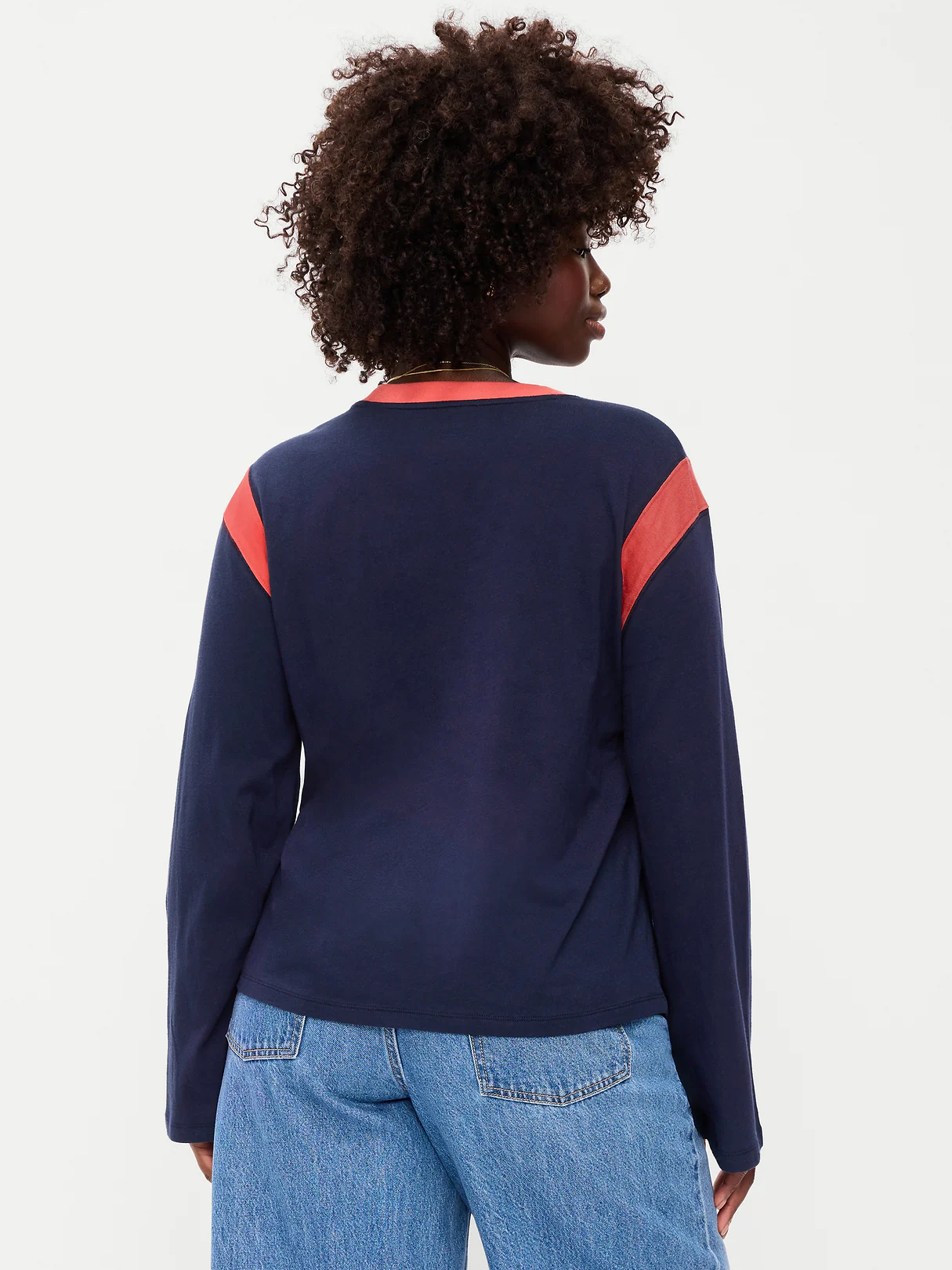 EveryWear Long-Sleeve Graphic T-Shirt - In the Navy