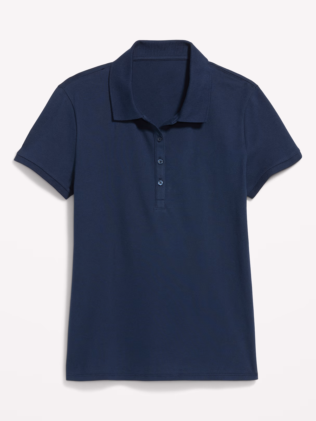 Uniform Pique Polo - Ink Blue