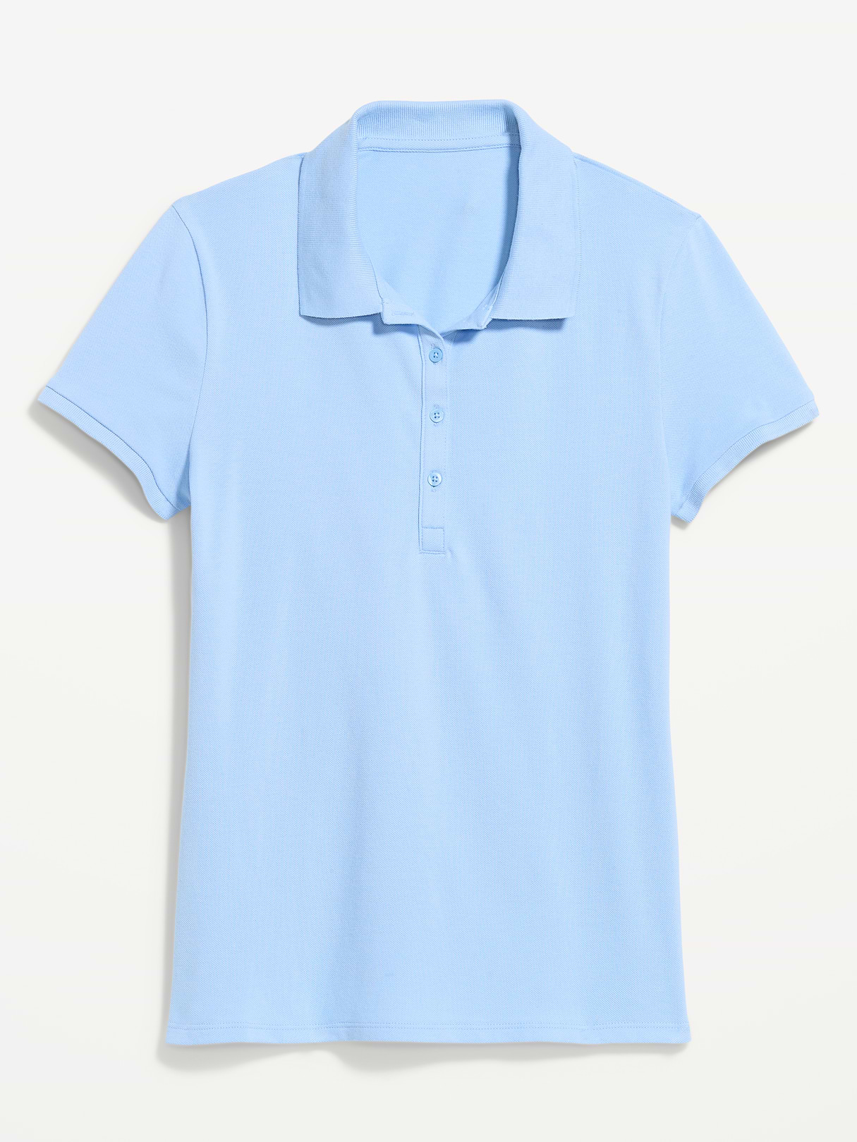 Uniform Pique Polo - Monet Blue