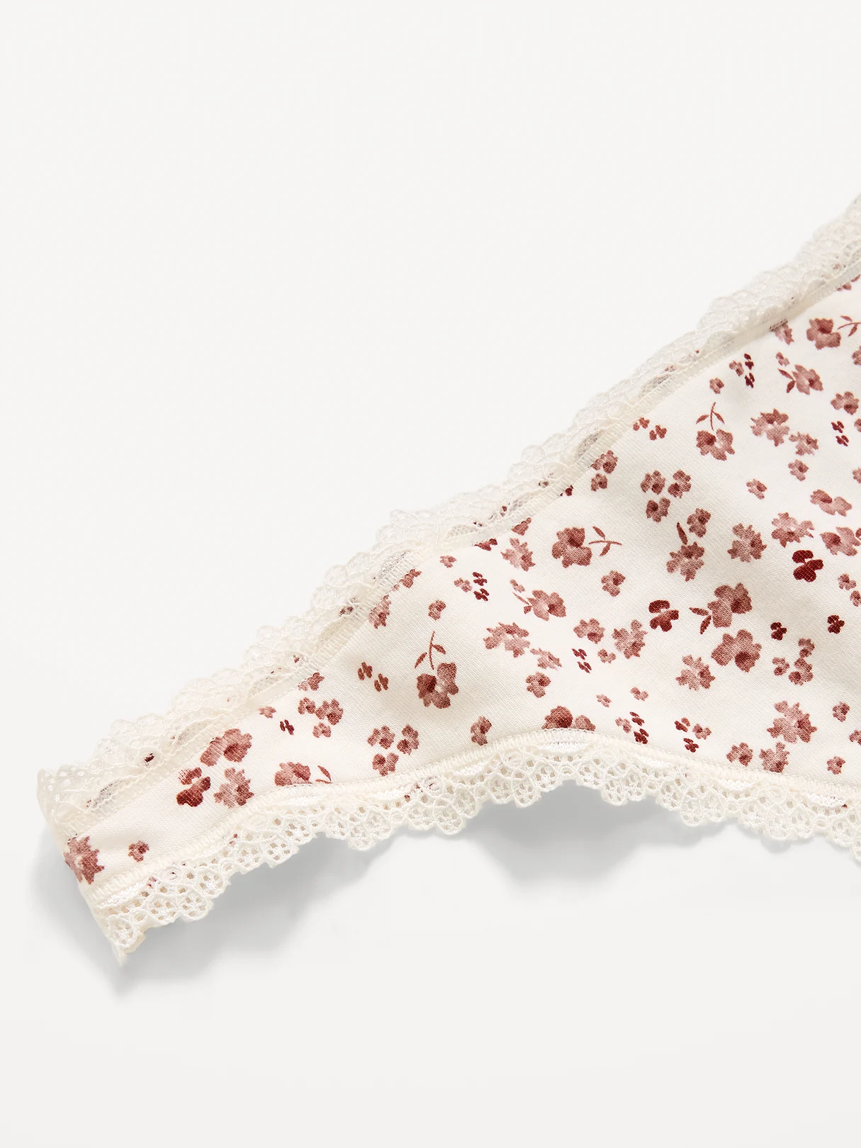 Mid-Rise Everday Cotton Thong - Wine Tasting