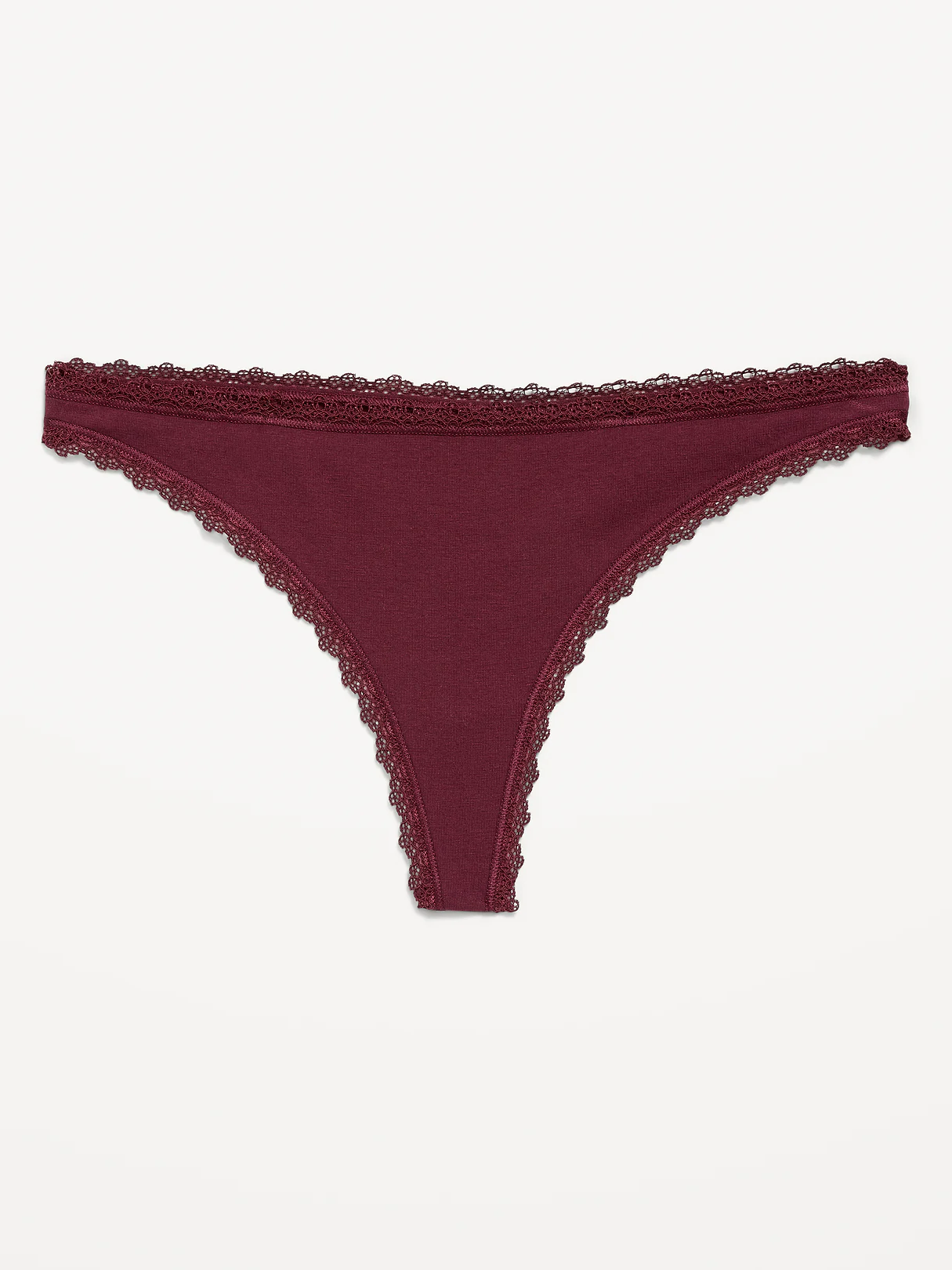 Mid-Rise Everday Cotton Thong - Reddy Or Not