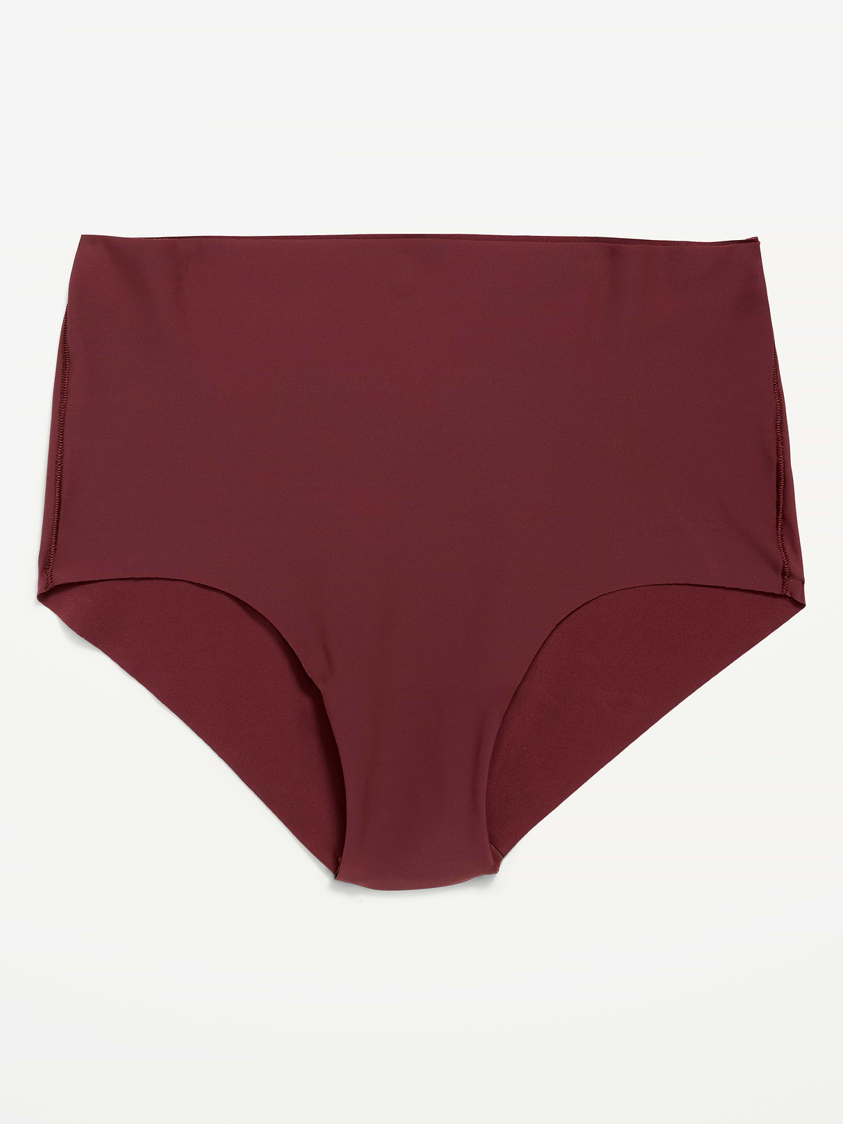 High-Waisted No-Show Brief Underwear - Reddy Or Not