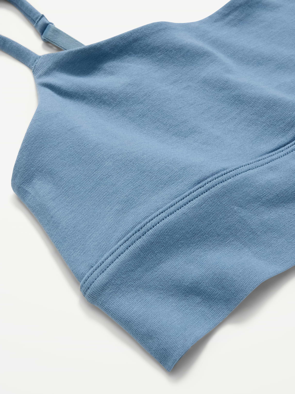 Cotton Cami Bralette - Naturalist Blue
