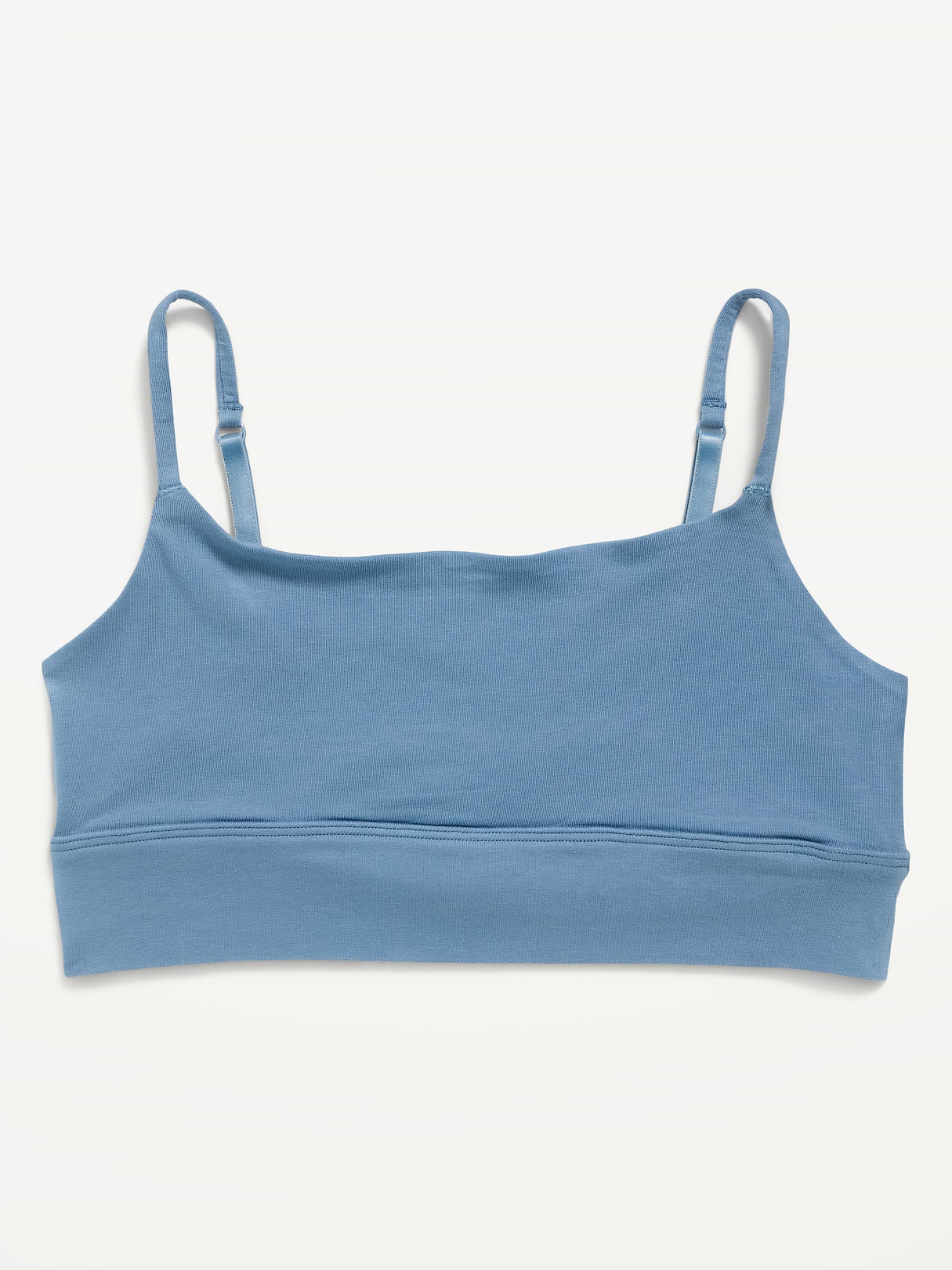 Cotton Cami Bralette - Naturalist Blue