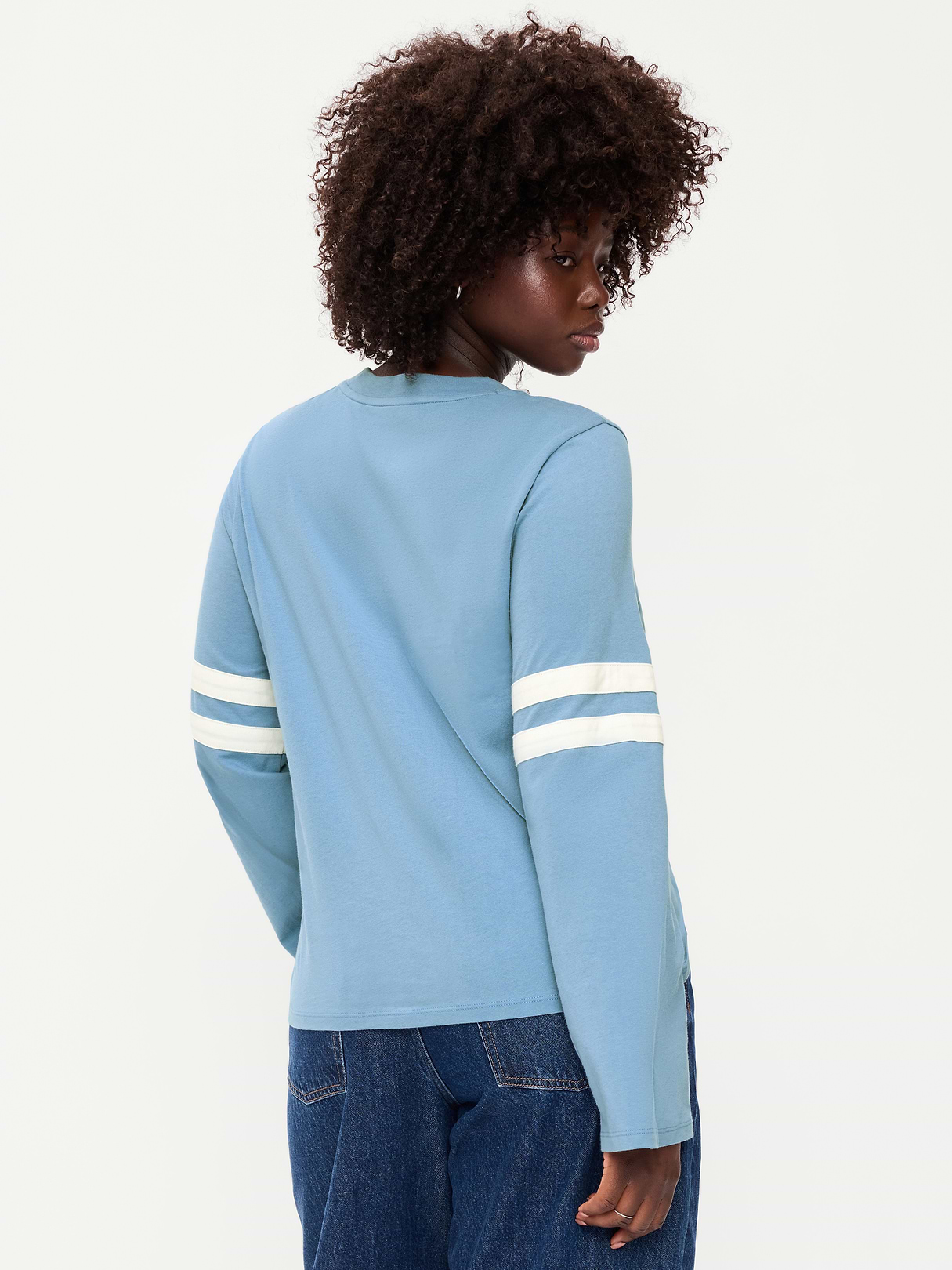EveryWear Long-Sleeve Graphic T-Shirt - Naturalist Blue