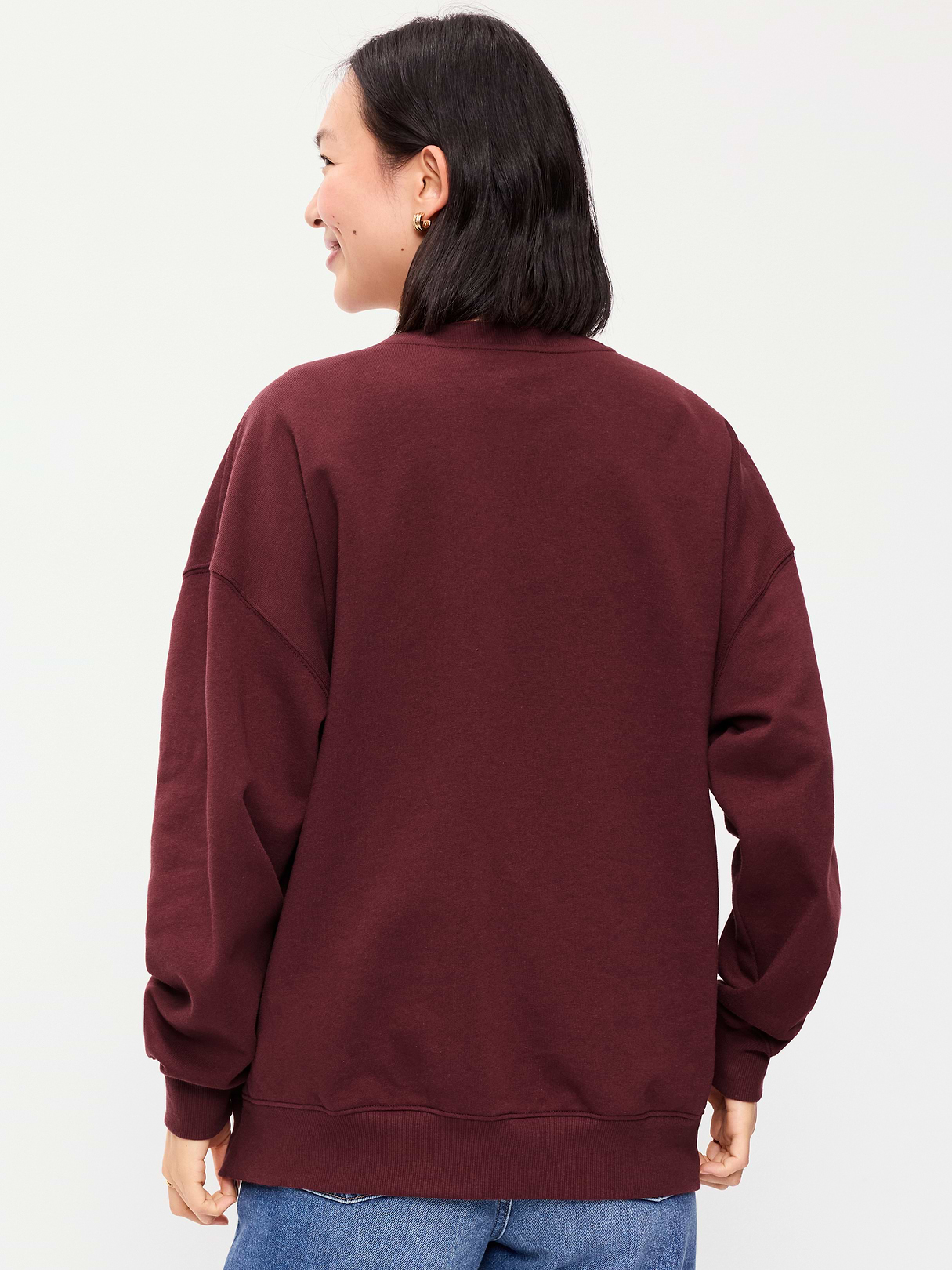 SoComfy Oversized Graphic Sweatshirt - Reddy Or Not