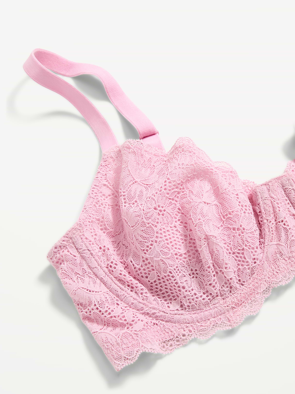 Lace Balconette Bra - Bergamot