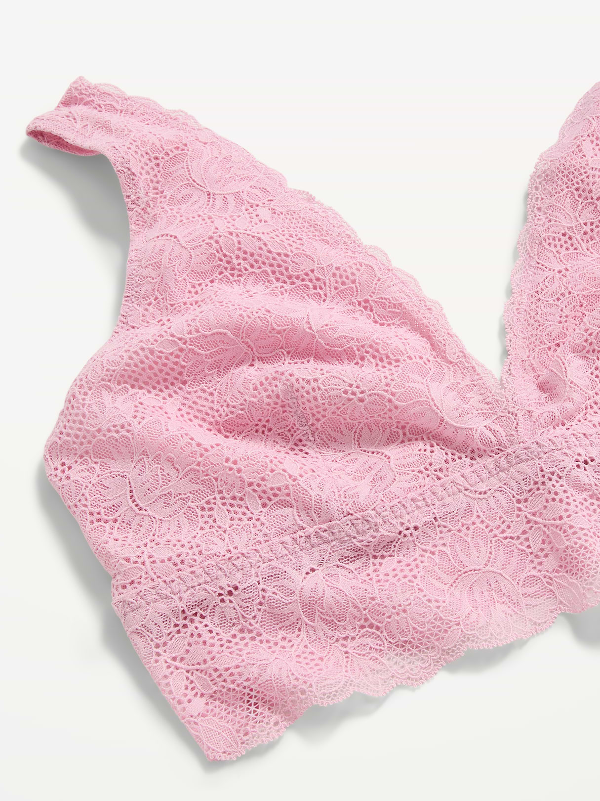 Lace Longline Bra - Bergamot