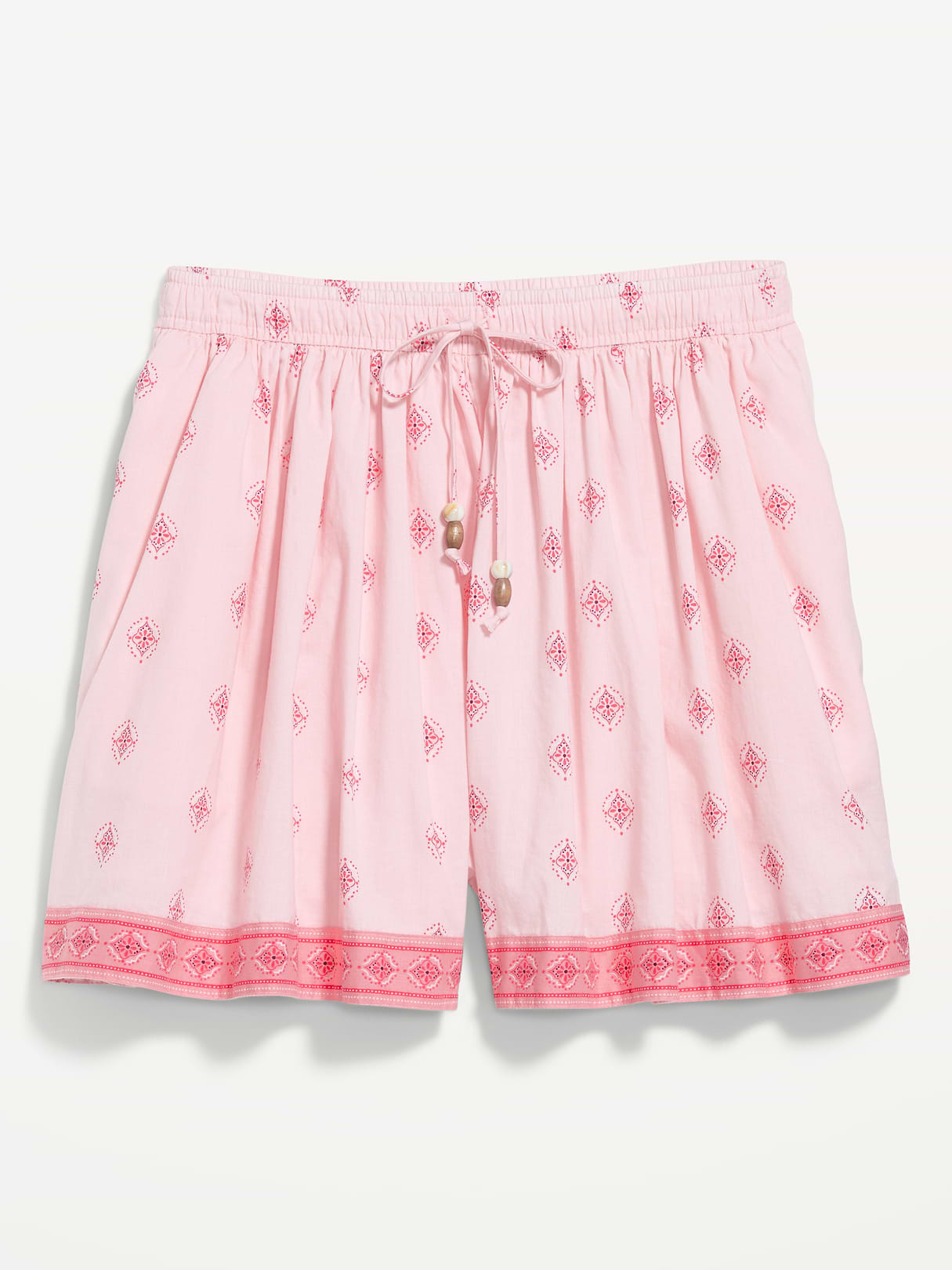High-Waisted Drapey Skirt Short - Just Peachy