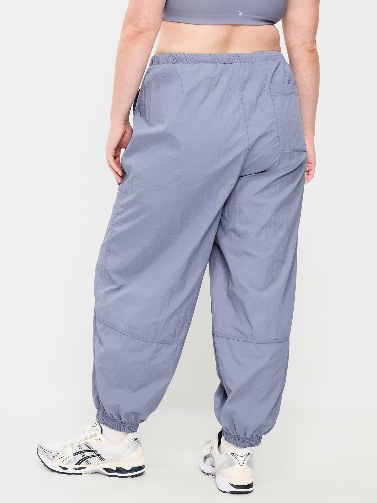 Pull-On Windbreaker Parachute Pants - Lunar Path