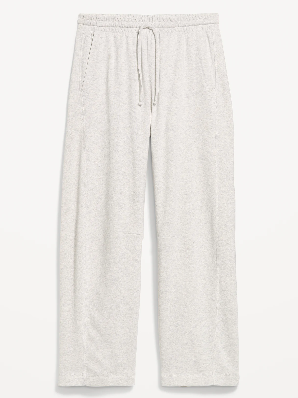 Mid-Rise SoComfy Barrel Sweatpants - Light Gray Heather