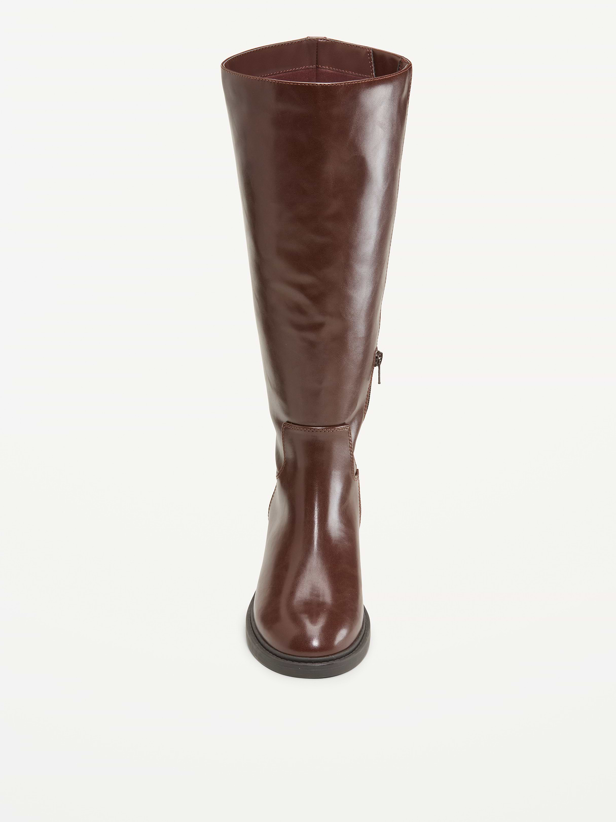 Knee-High Riding Boots for Women - Dark Chocolate