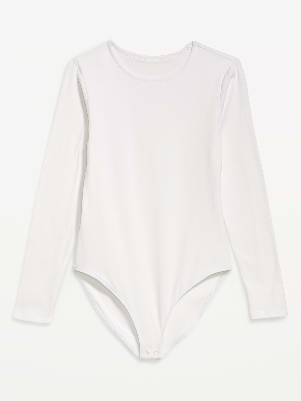 Long-Sleeve Crew-Neck Bodysuit - Calla Lilies
