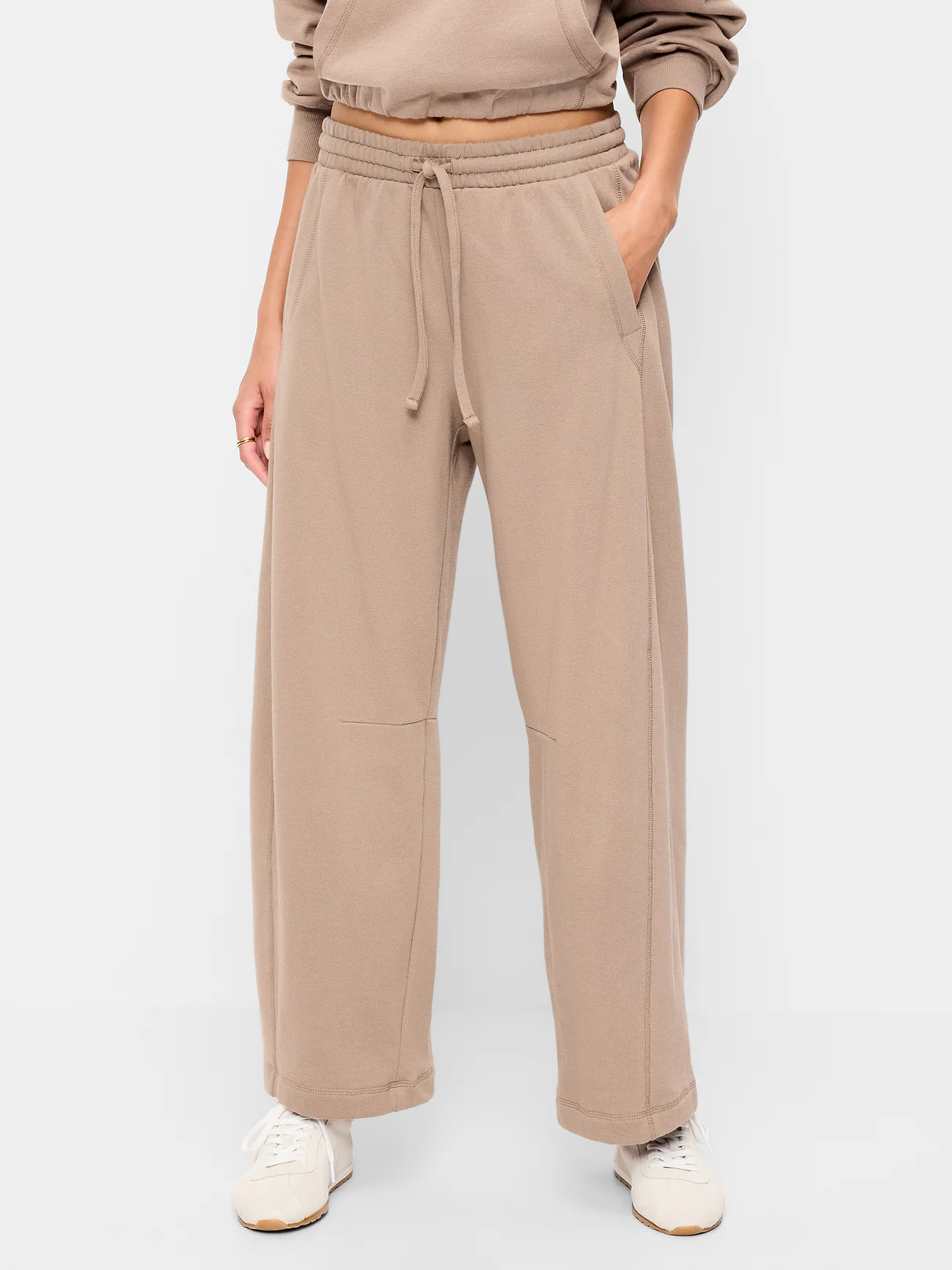 Mid-Rise SoComfy Barrel Sweatpants - Chocolate Malted