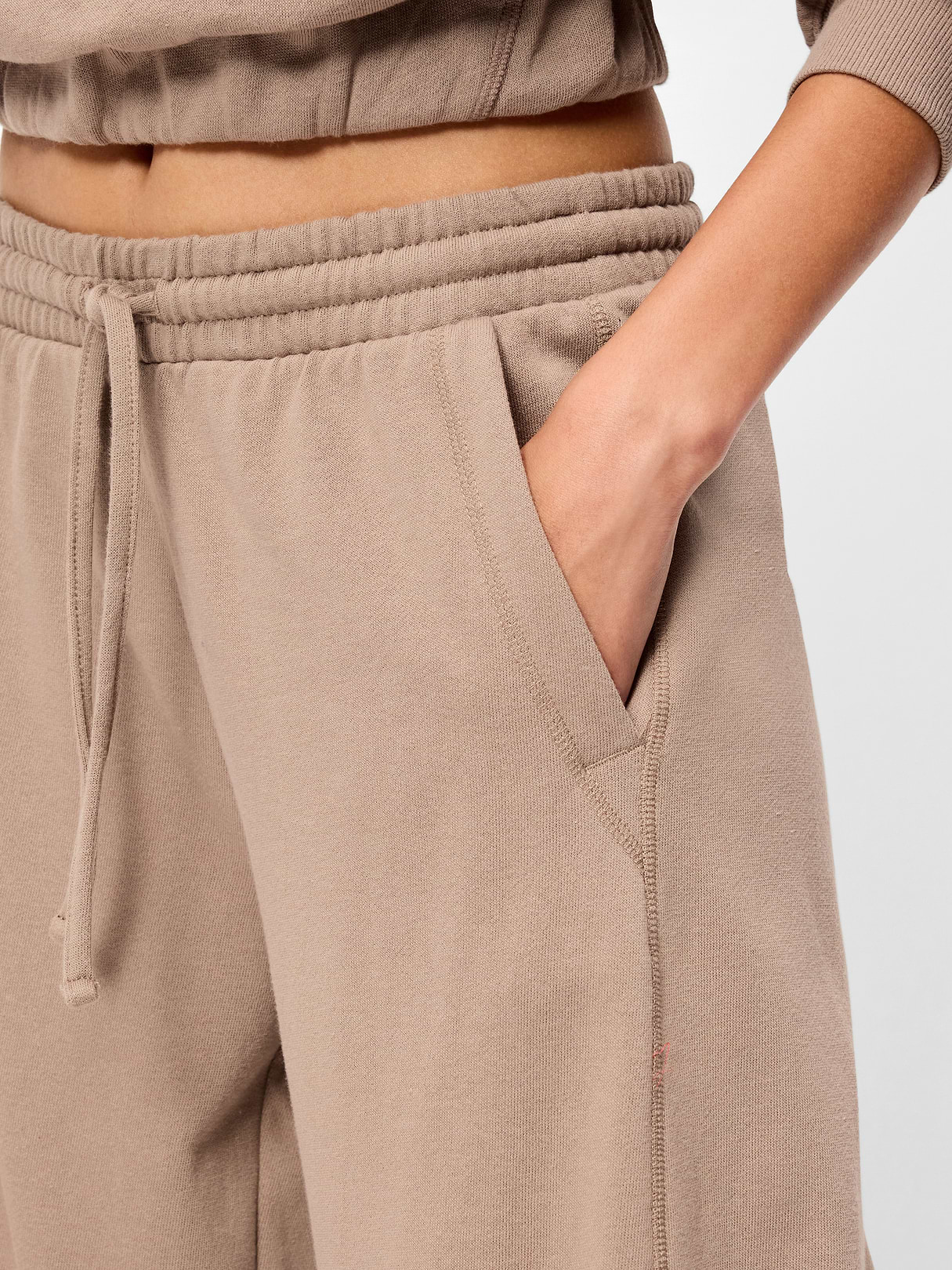 Mid-Rise SoComfy Barrel Sweatpants - Chocolate Malted