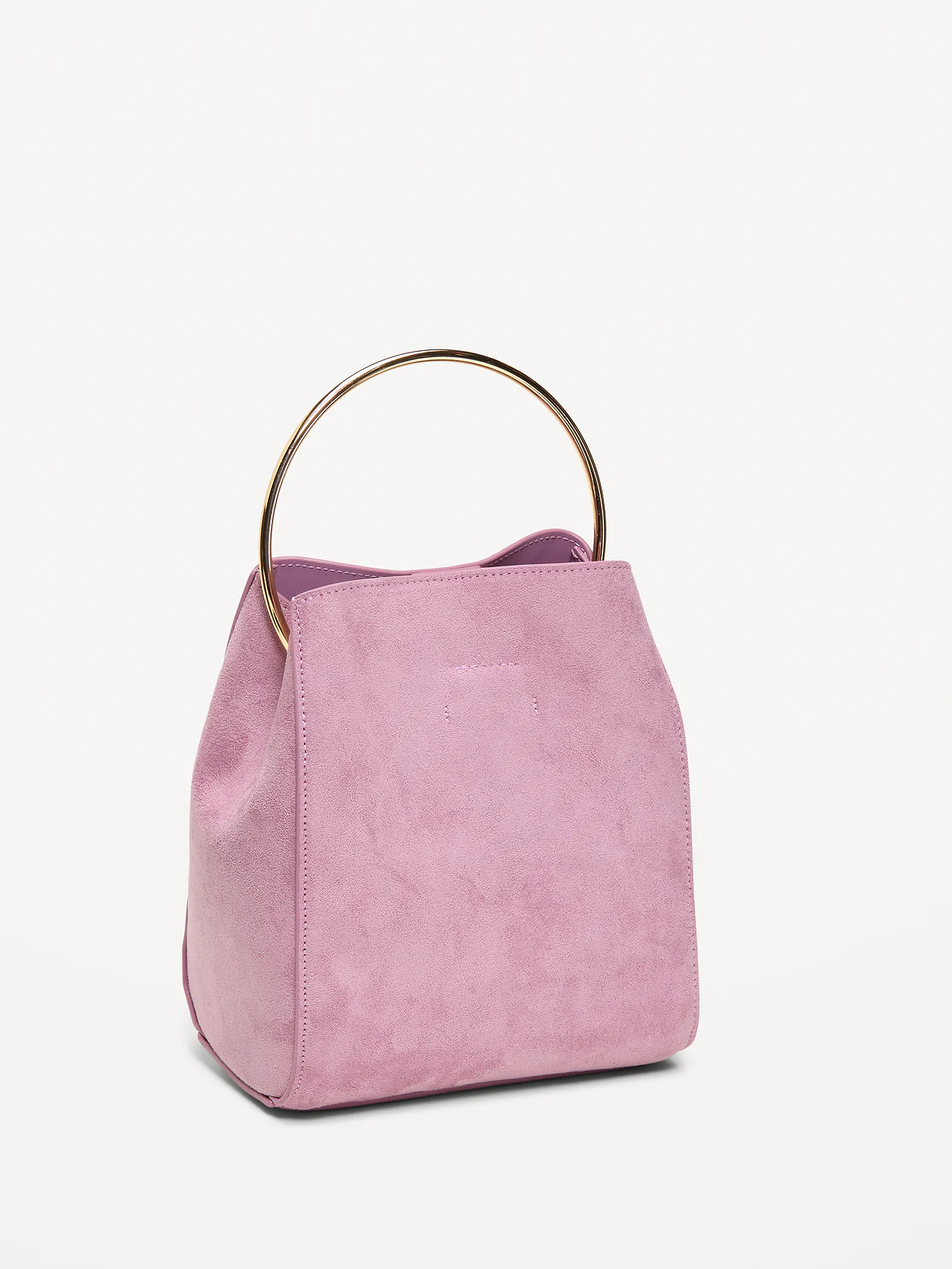 Romantic Ring Handle Bag - Rose Dawn