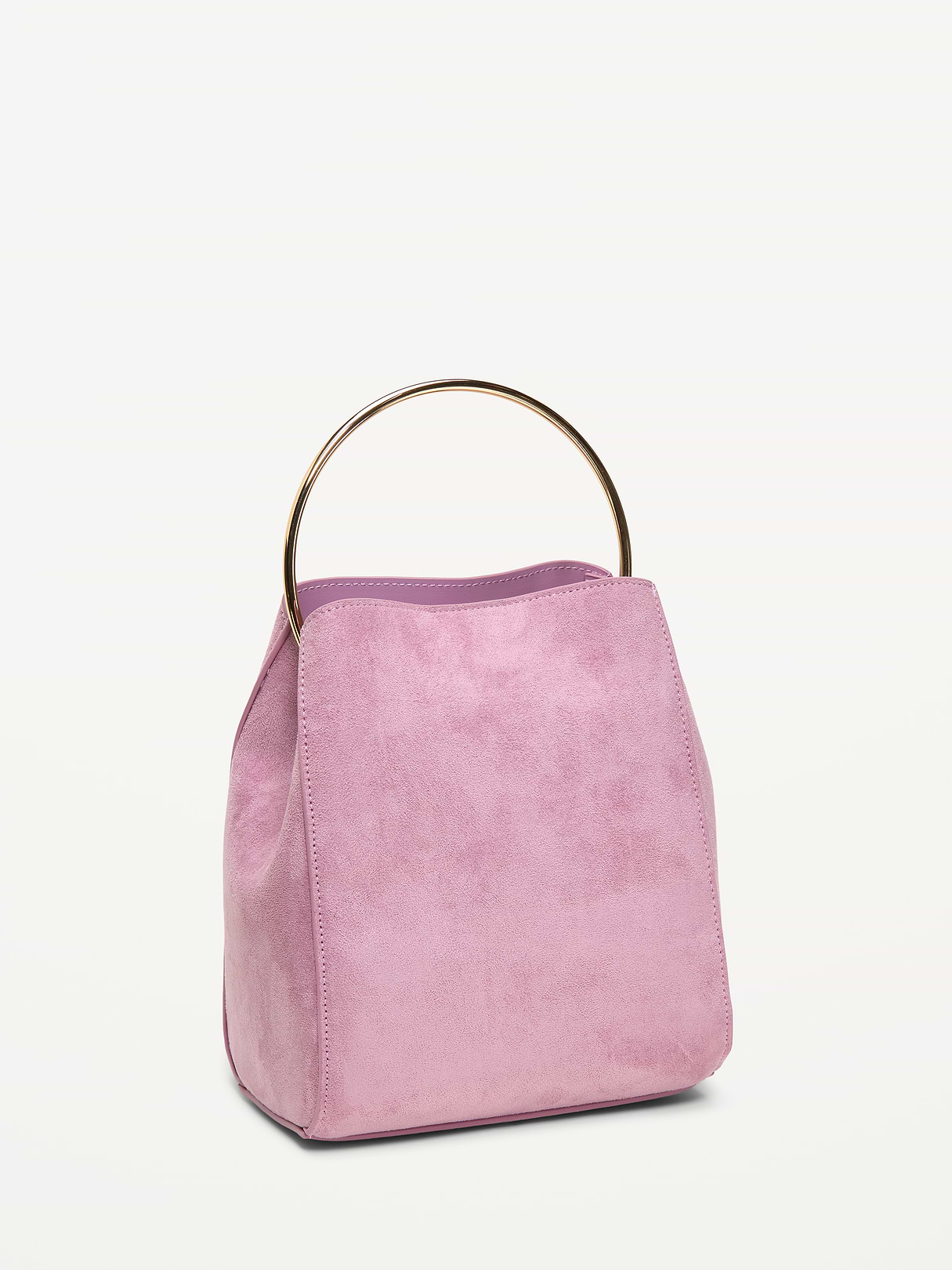 Romantic Ring Handle Bag - Rose Dawn