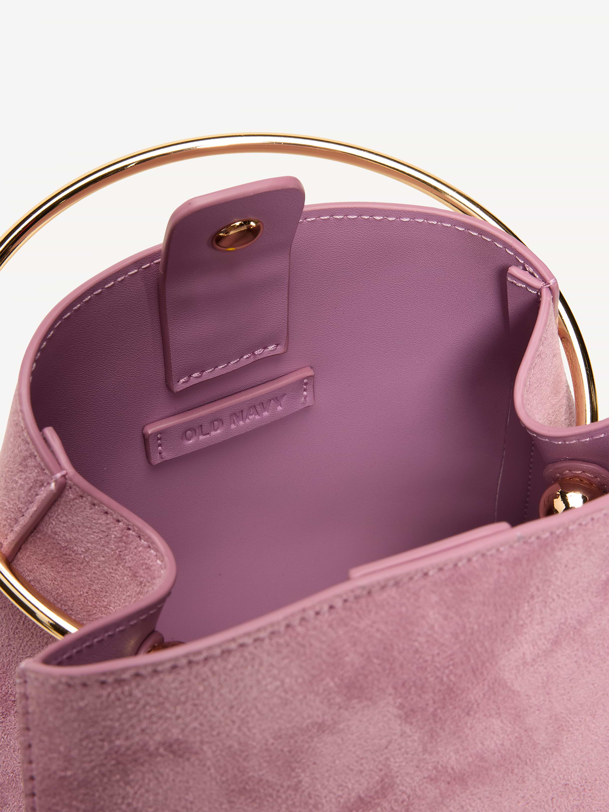 Romantic Ring Handle Bag - Rose Dawn
