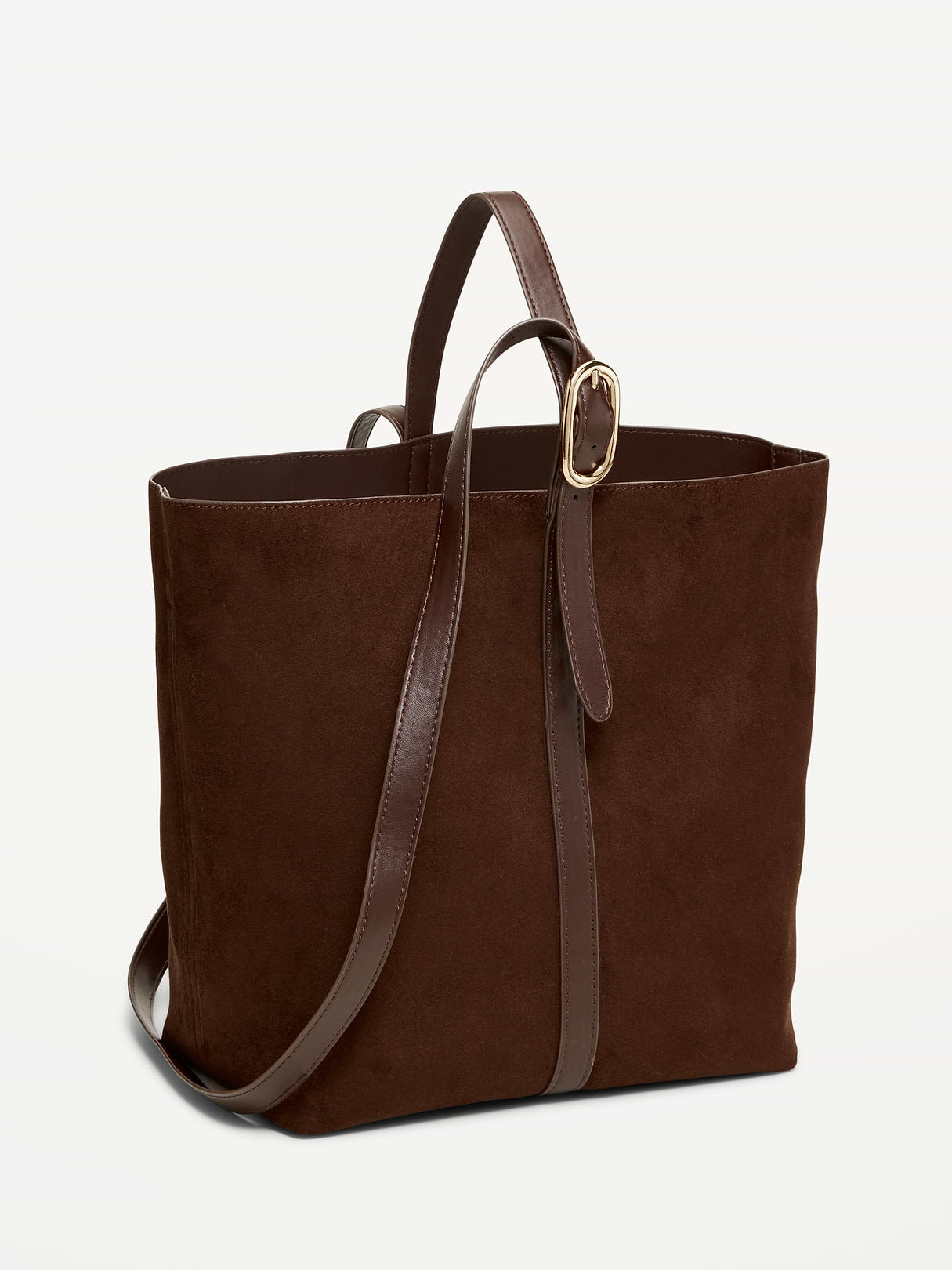 Medium Carrie Tote Bag - Dark Chocolate