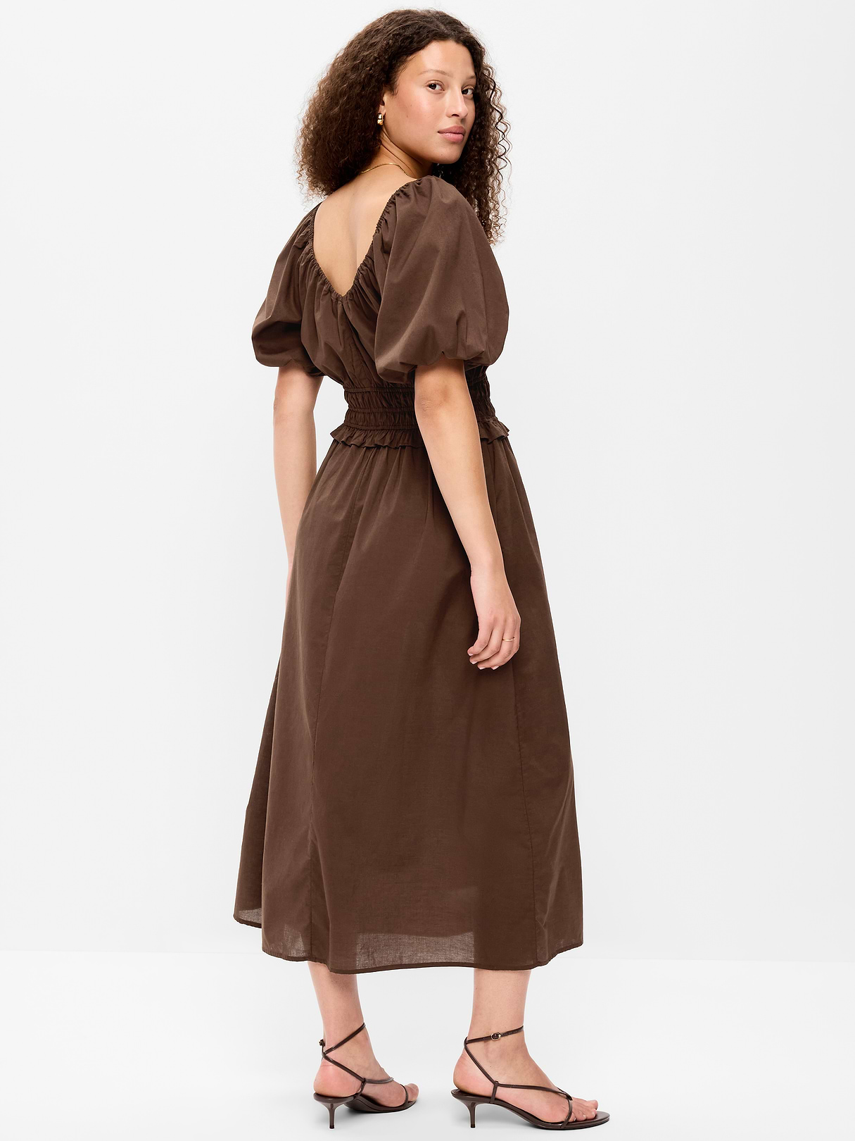 Fit & Flare Prairie Midi Dress - Earthen