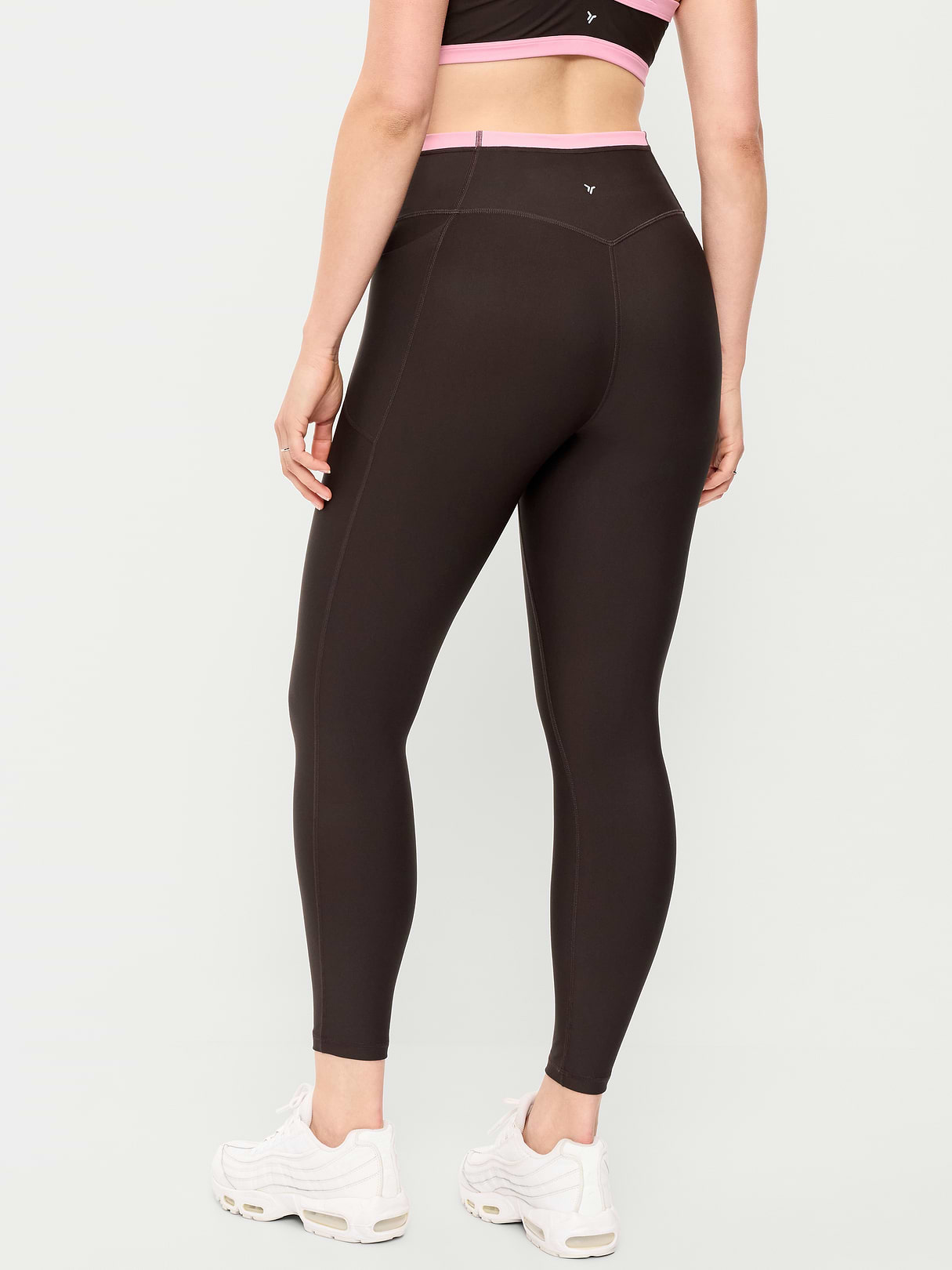 Extra-High Waisted PowerSoft Boundless 7/8 Leggings – No Front Seam - Black Coffee