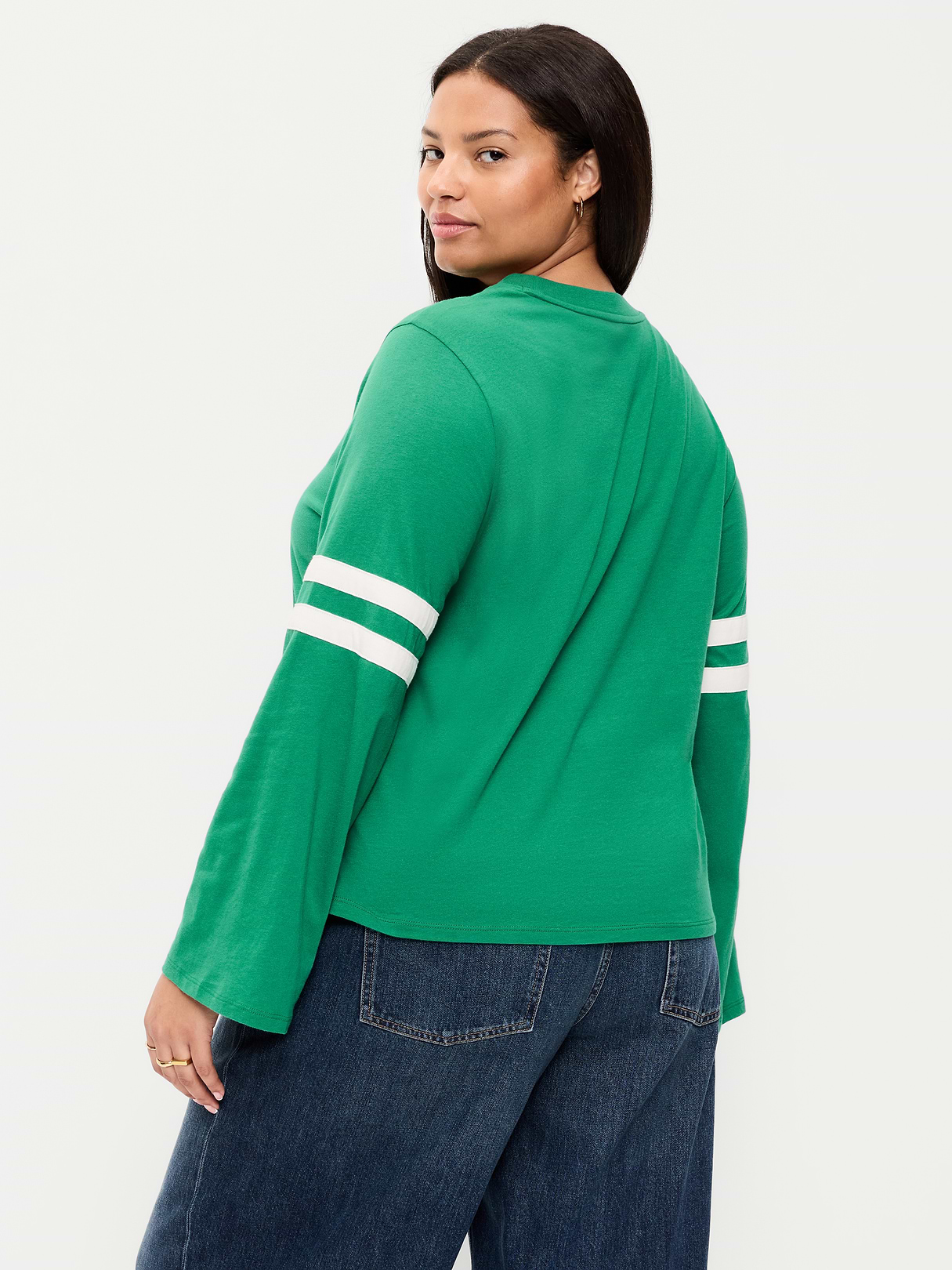 EveryWear Long-Sleeve Graphic T-Shirt - Rainforest Jewel