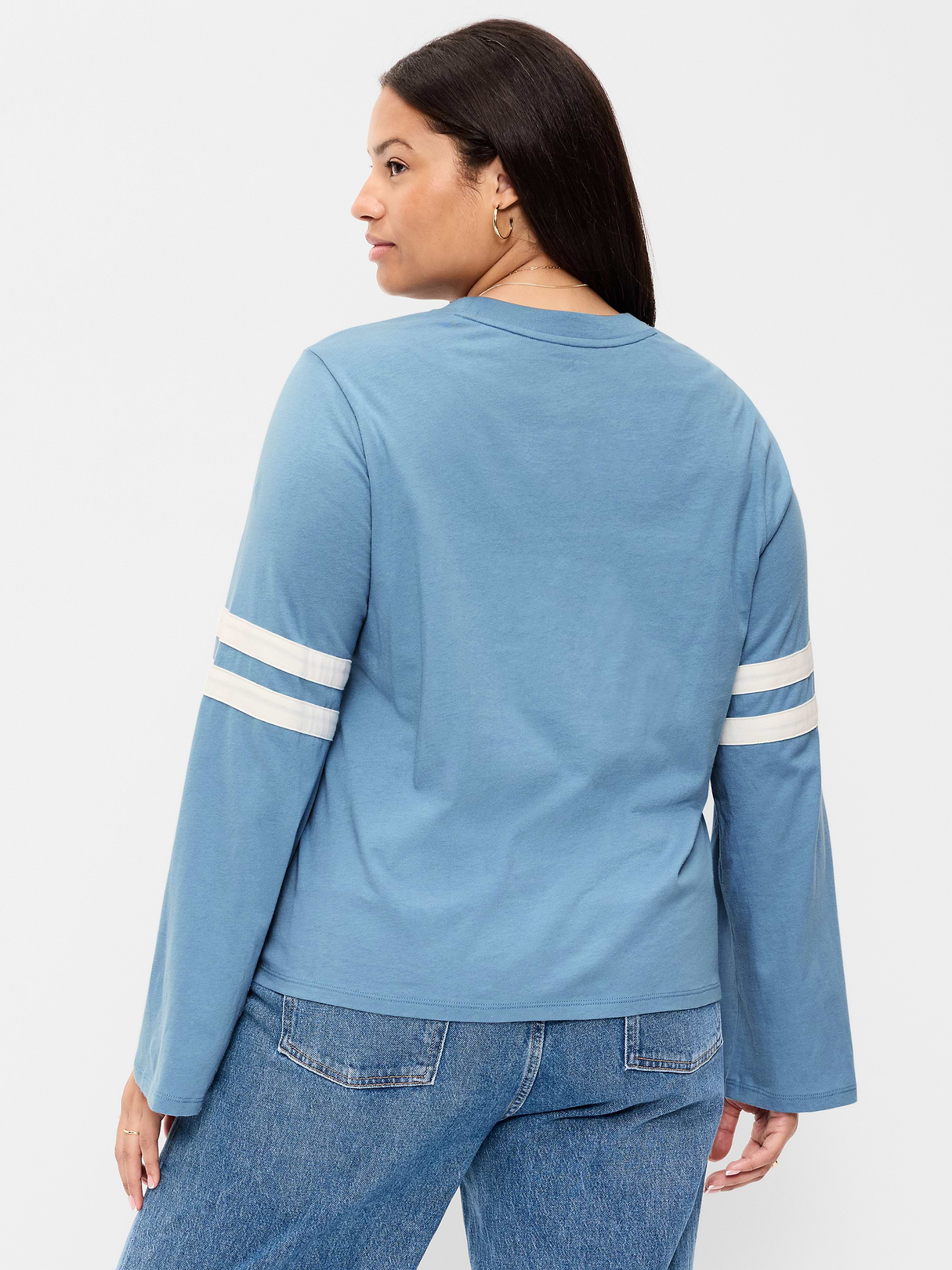 EveryWear Long-Sleeve Graphic T-Shirt - Naturalist Blue