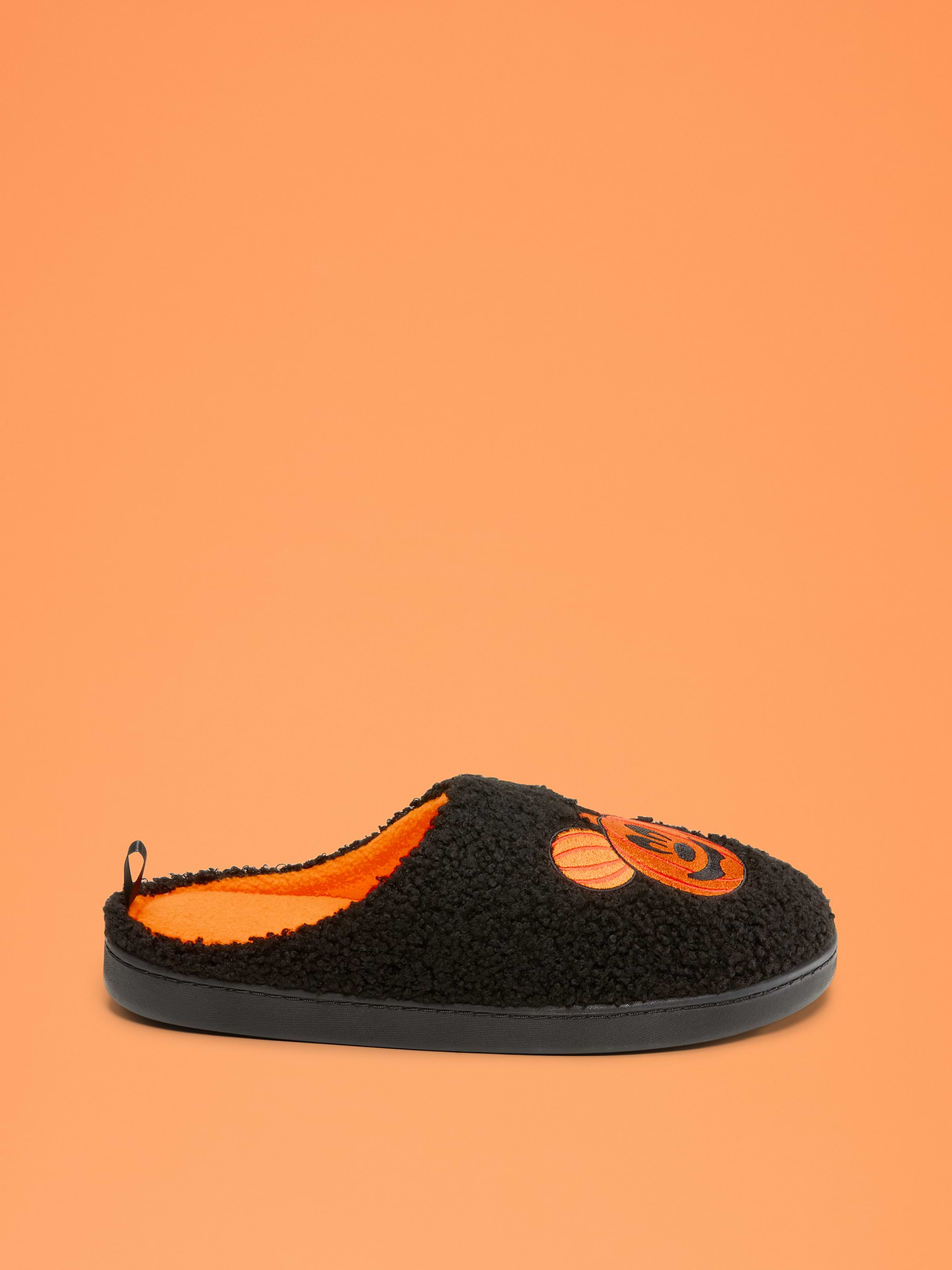 Old Navy x Disney Mickey Mouse Sherpa Slippers for Women - Pumpkin