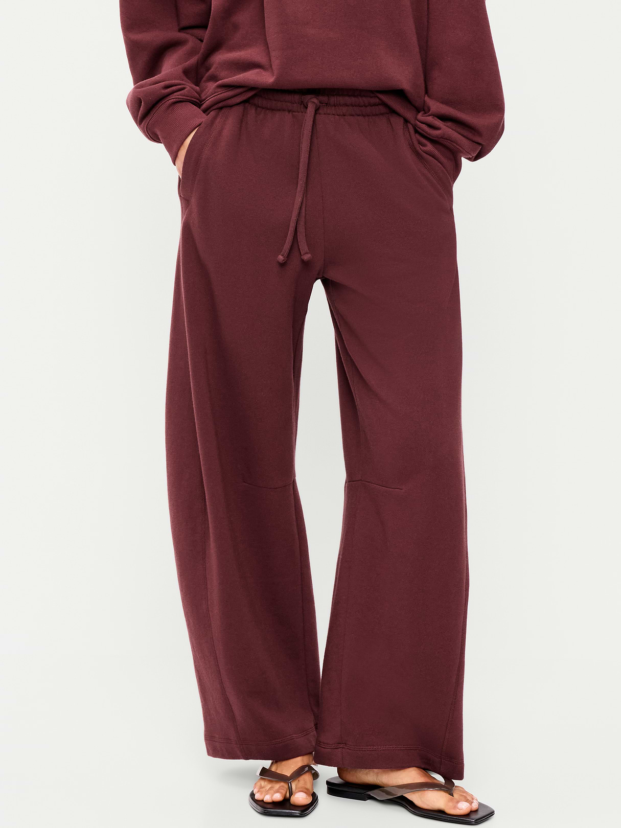 Mid-Rise SoComfy Barrel Sweatpants - Reddy Or Not