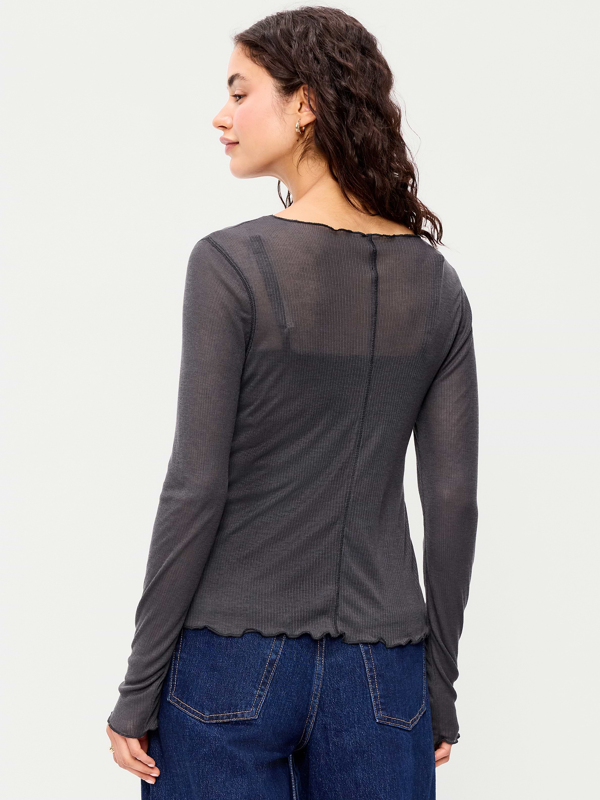 Lettuce-Edge Tissue T-Shirt - Panther