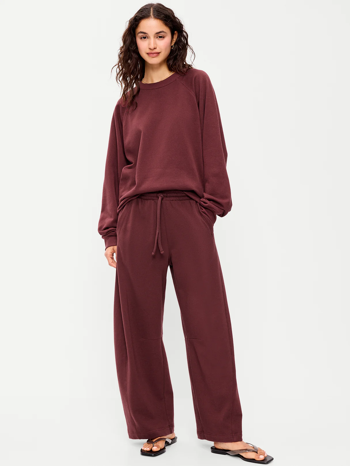 Mid-Rise SoComfy Barrel Sweatpants - Reddy Or Not