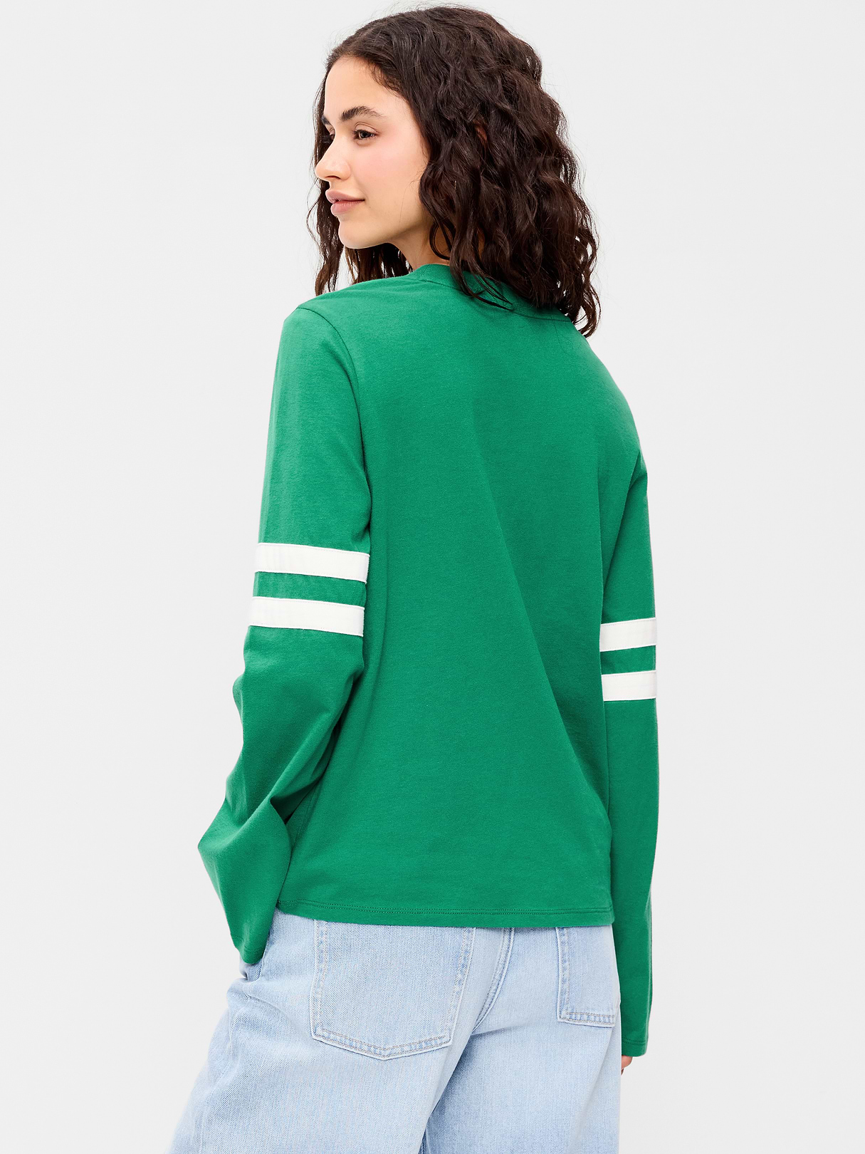 EveryWear Long-Sleeve Graphic T-Shirt - Rainforest Jewel