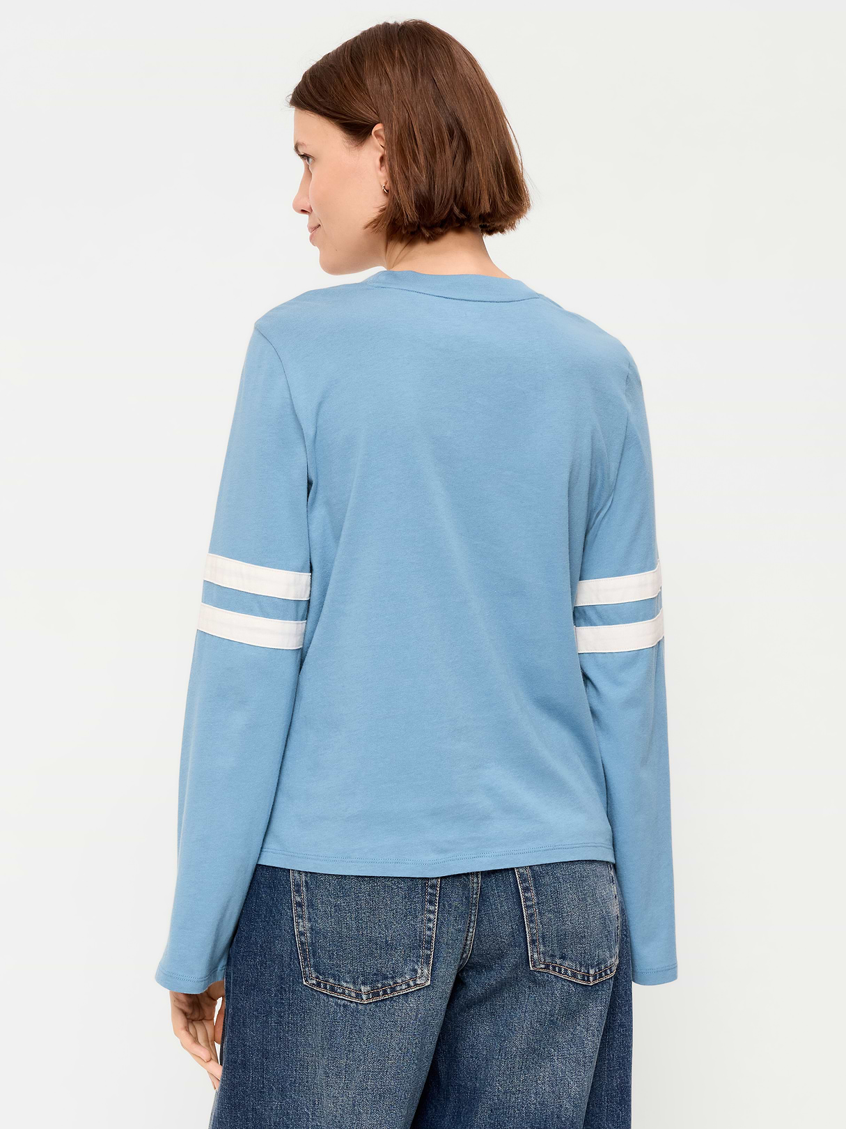 EveryWear Long-Sleeve Graphic T-Shirt - Naturalist Blue