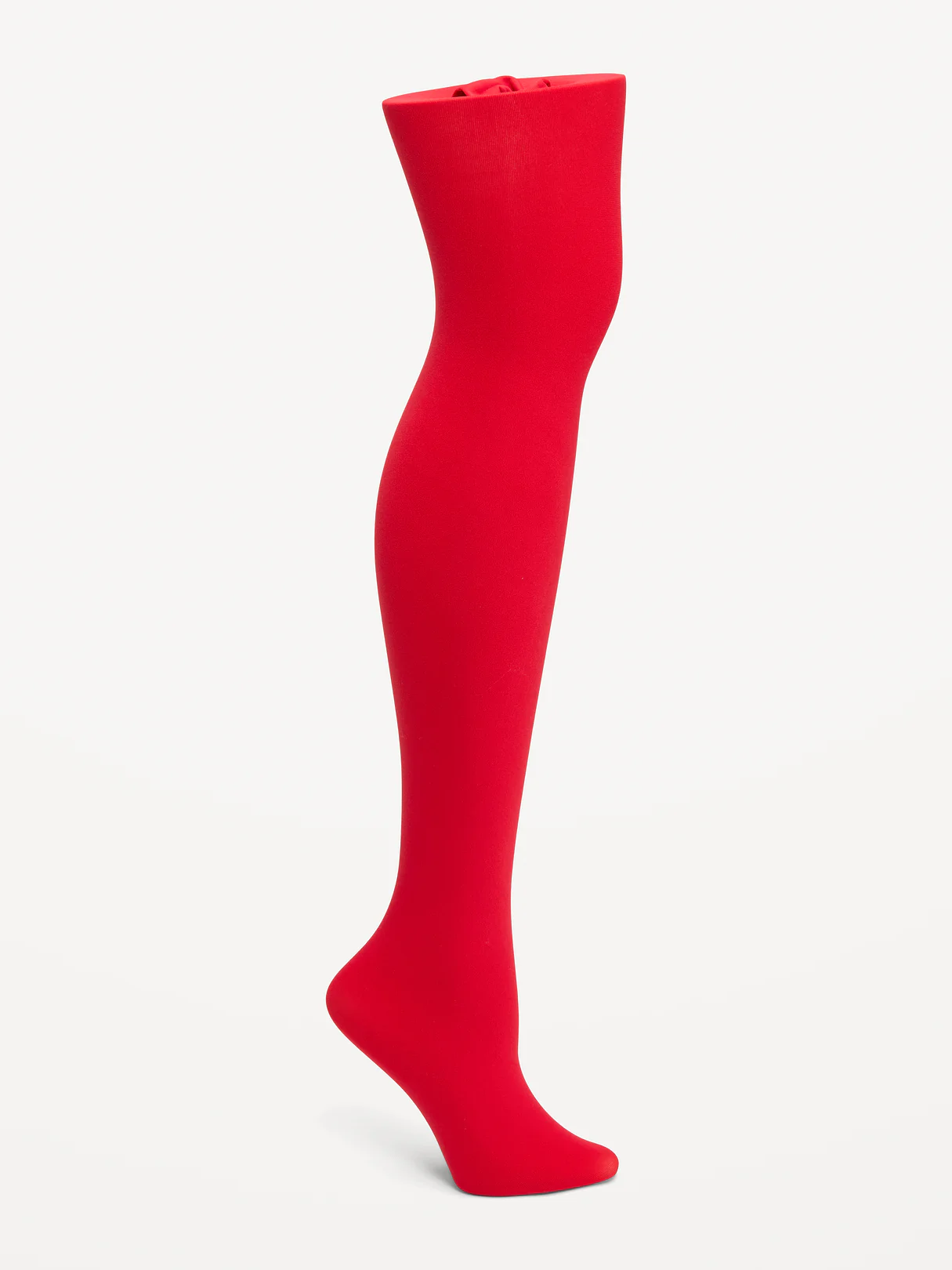 Opaque Tights for Women - Red