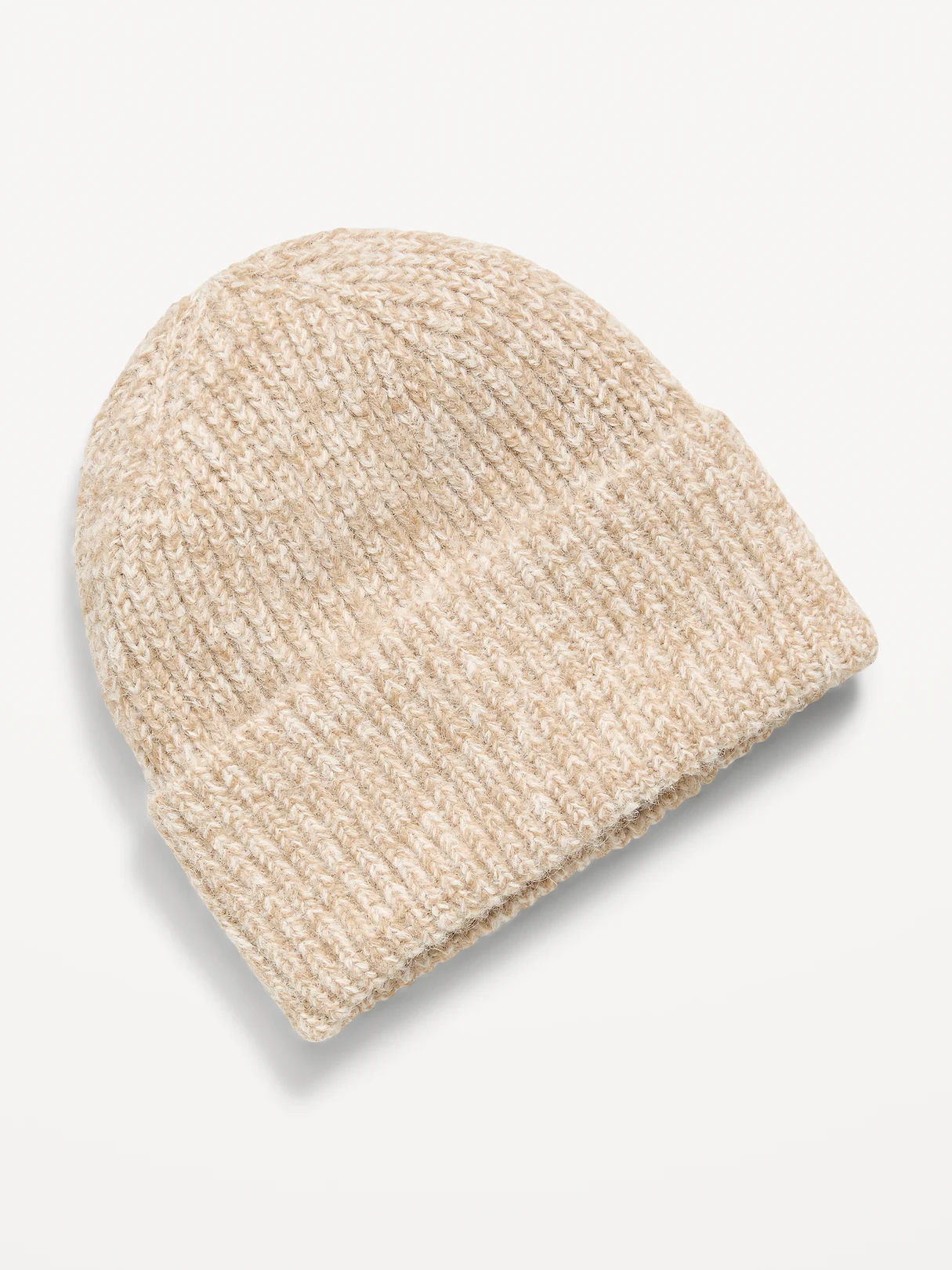 Ribbed Beanie for Women - Neutral