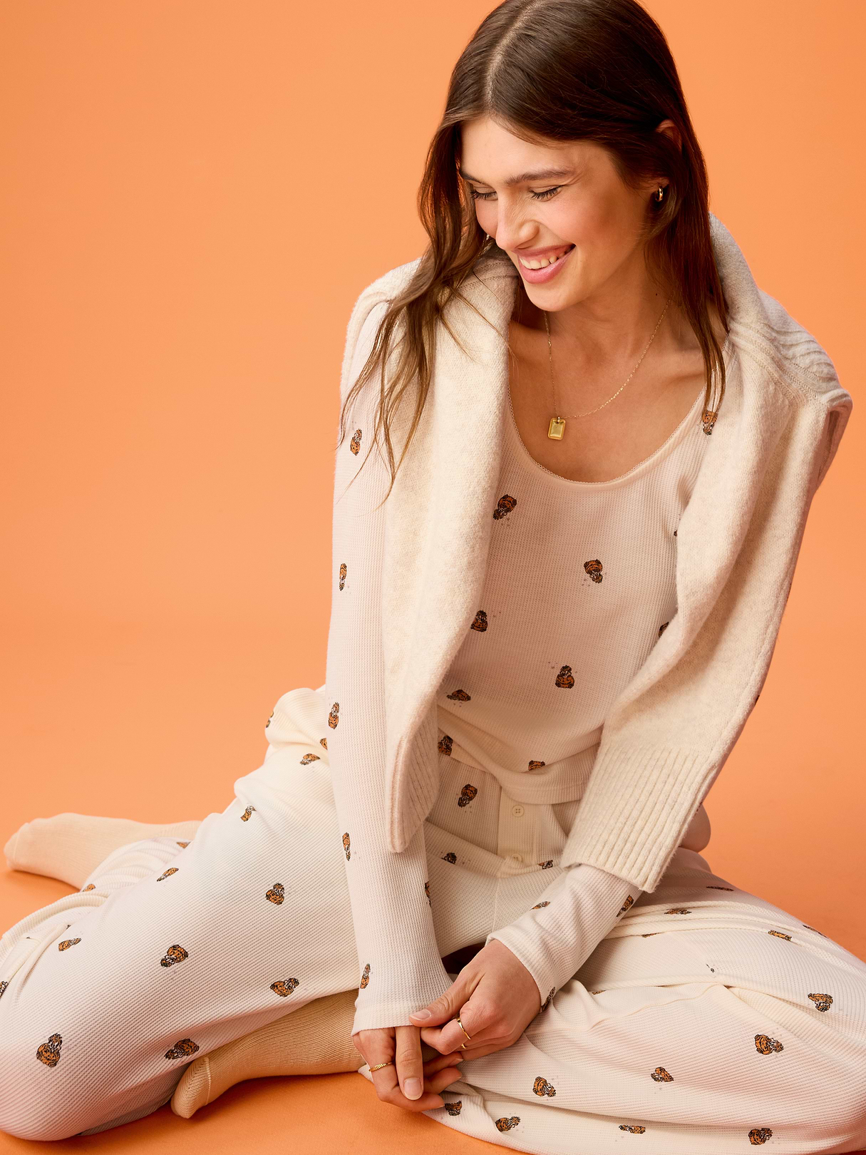 Old Navy x Disney Pajama Top for Women - Chipmunk