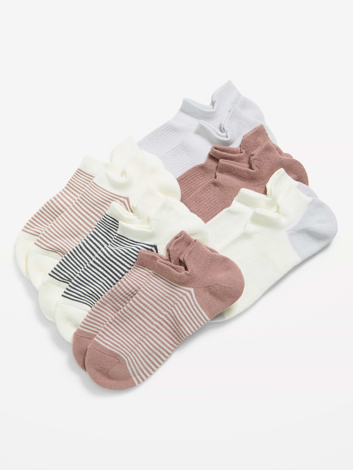 Athletic Ankle Socks  6-Pack - Neutral