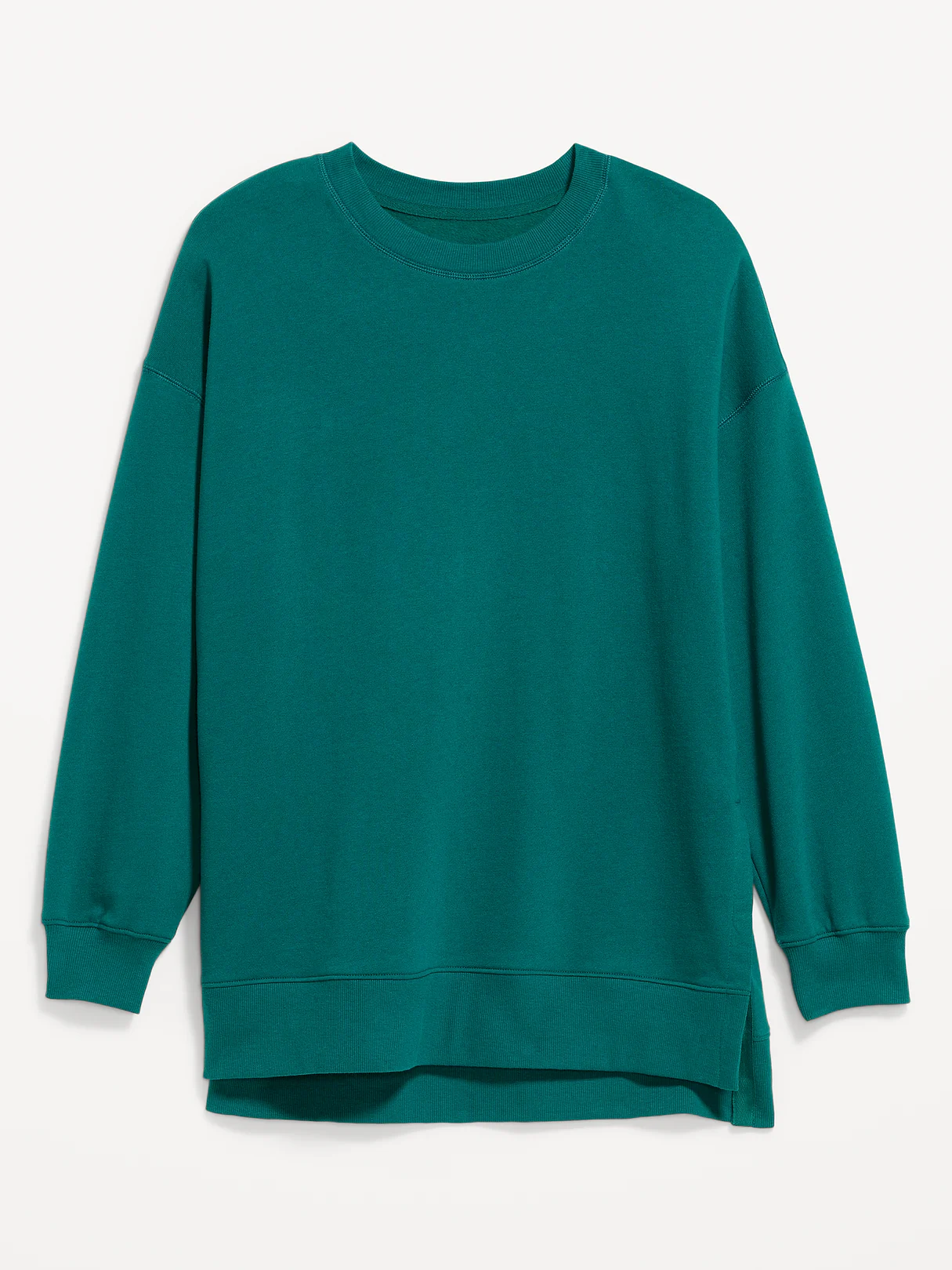 SoComfy Relaxed Tunic Sweatshirt - Deep Lagoon