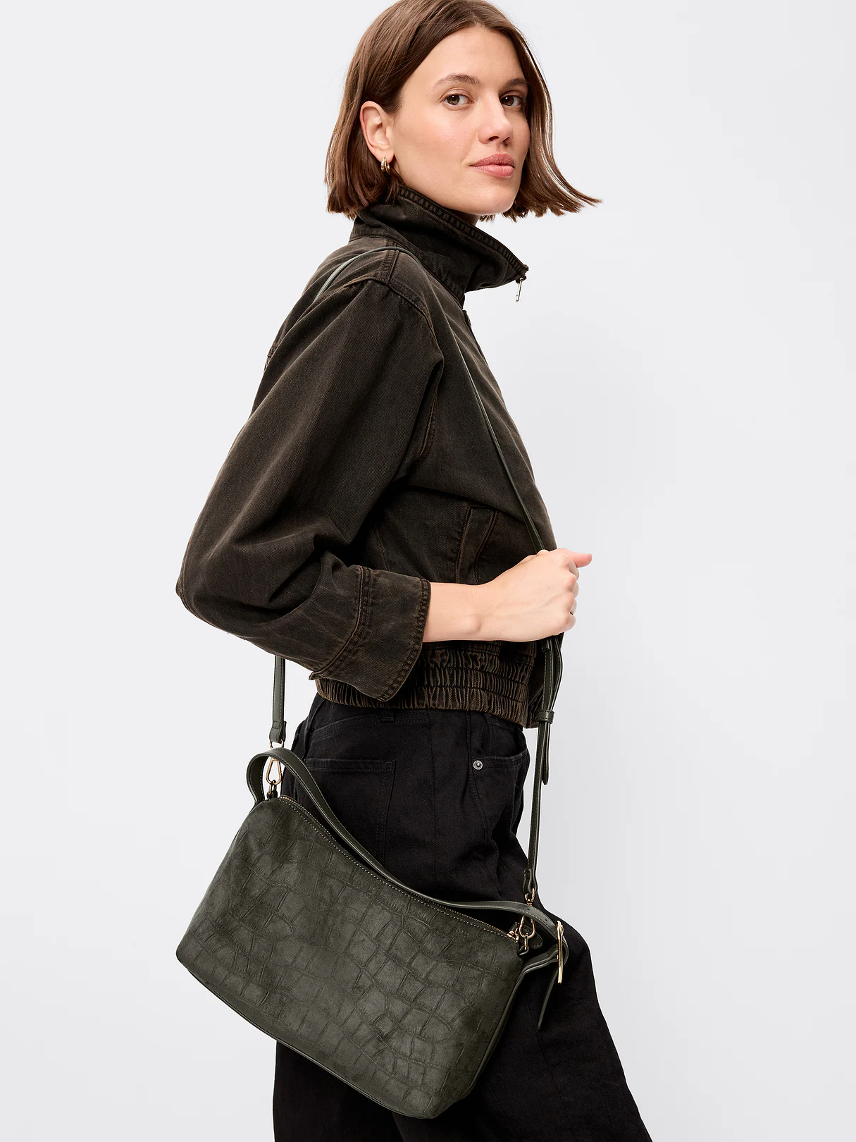 Convertible Carrie Crossbody Bag - Forest Tapestry