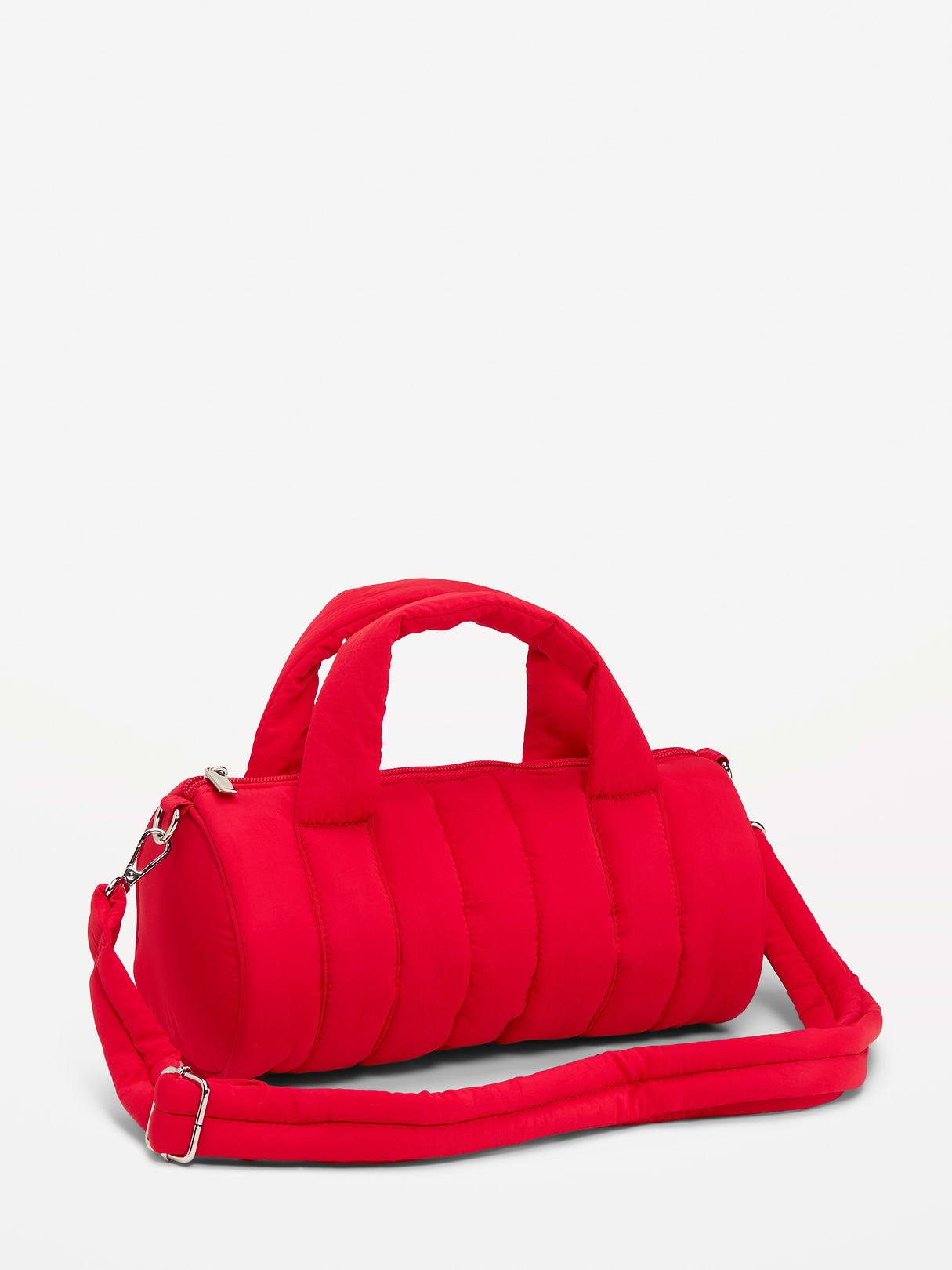 Active Puff Barrel Bag - Amaryllis