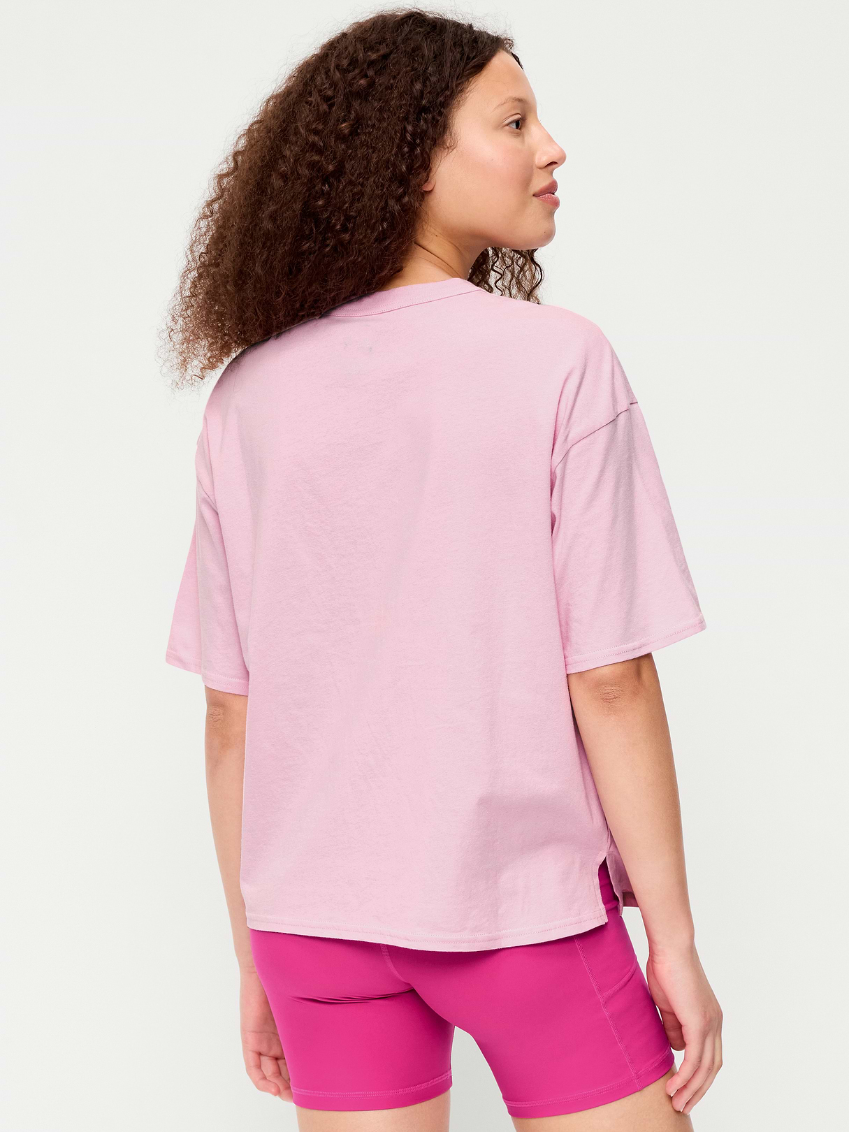 Yosemite National Park Crew-Neck Oversized T-Shirt - Bergamot