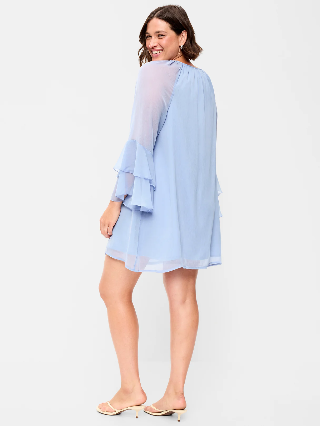 Bell-Sleeve Boho Mini Dress - Shady Lane