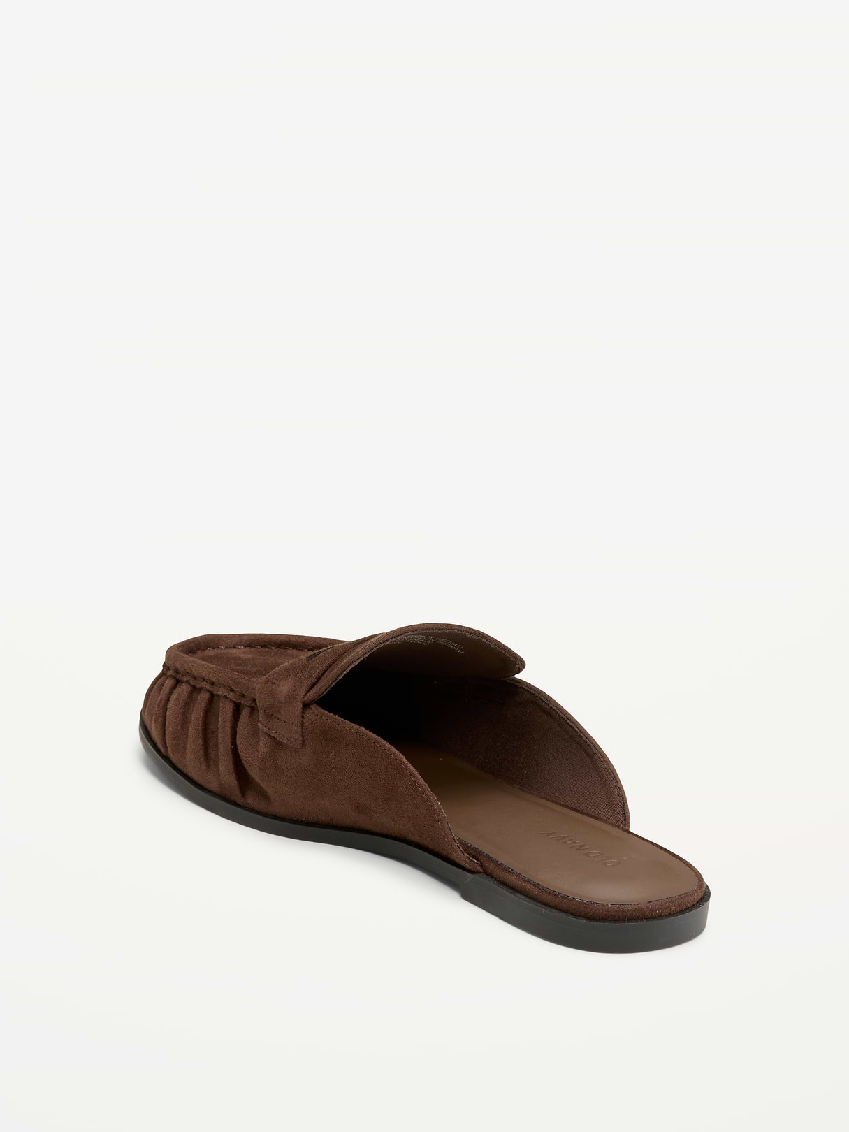 Loafer Mule Shoes for Women - Coco de mer