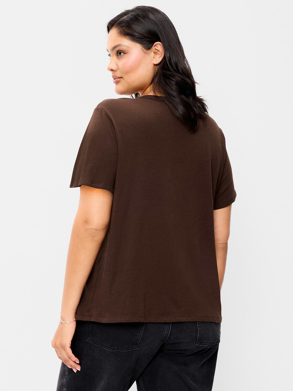 EveryWear Crew-Neck Graphic T-Shirt - Earthen