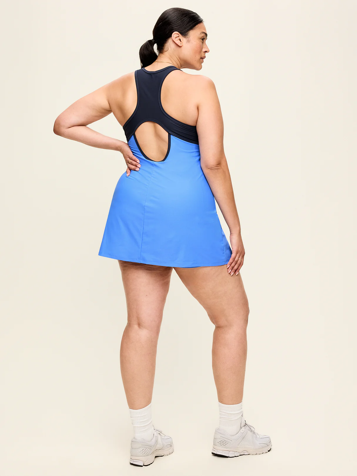 PowerSoft Keyhole Athletic Dress - Cloisonne