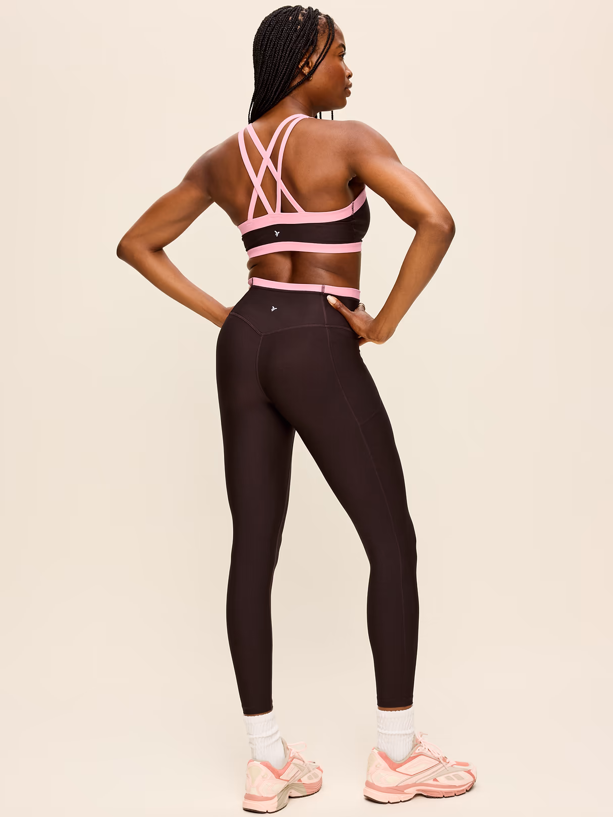 Extra-High Waisted PowerSoft Boundless 7/8 Leggings – No Front Seam - Black Coffee